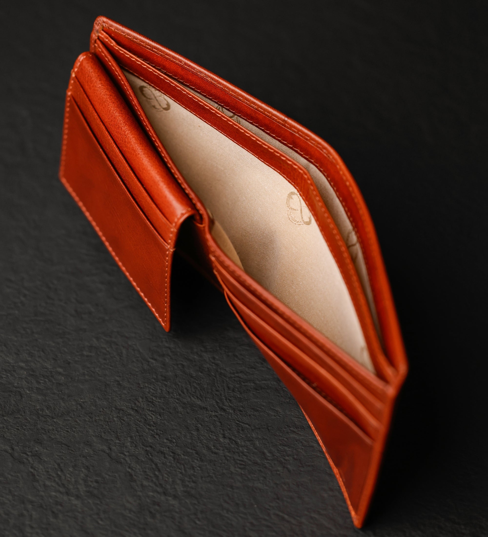 Skórzany portfel składany - Poetic Justice