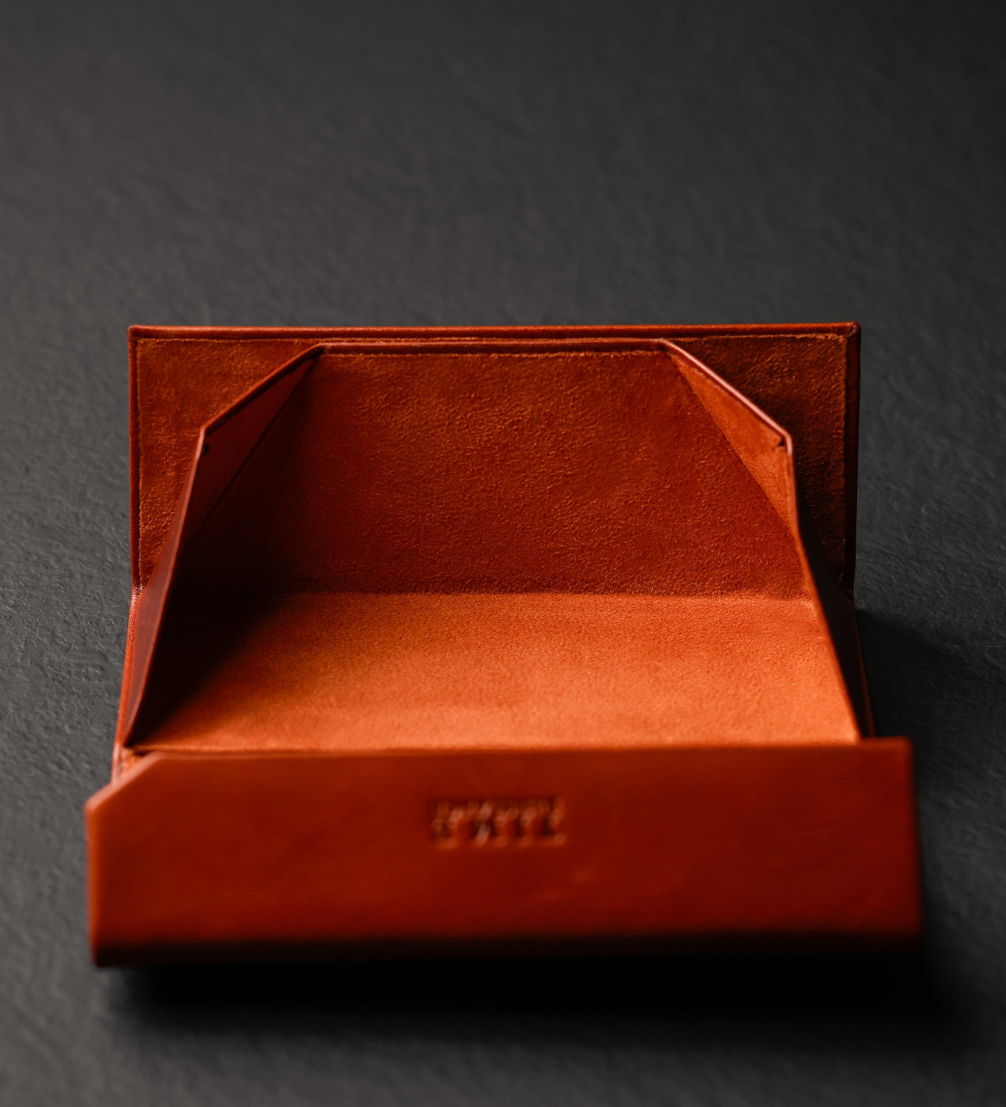 Składane skórzane etui na okulary - The Riddle of the Sands