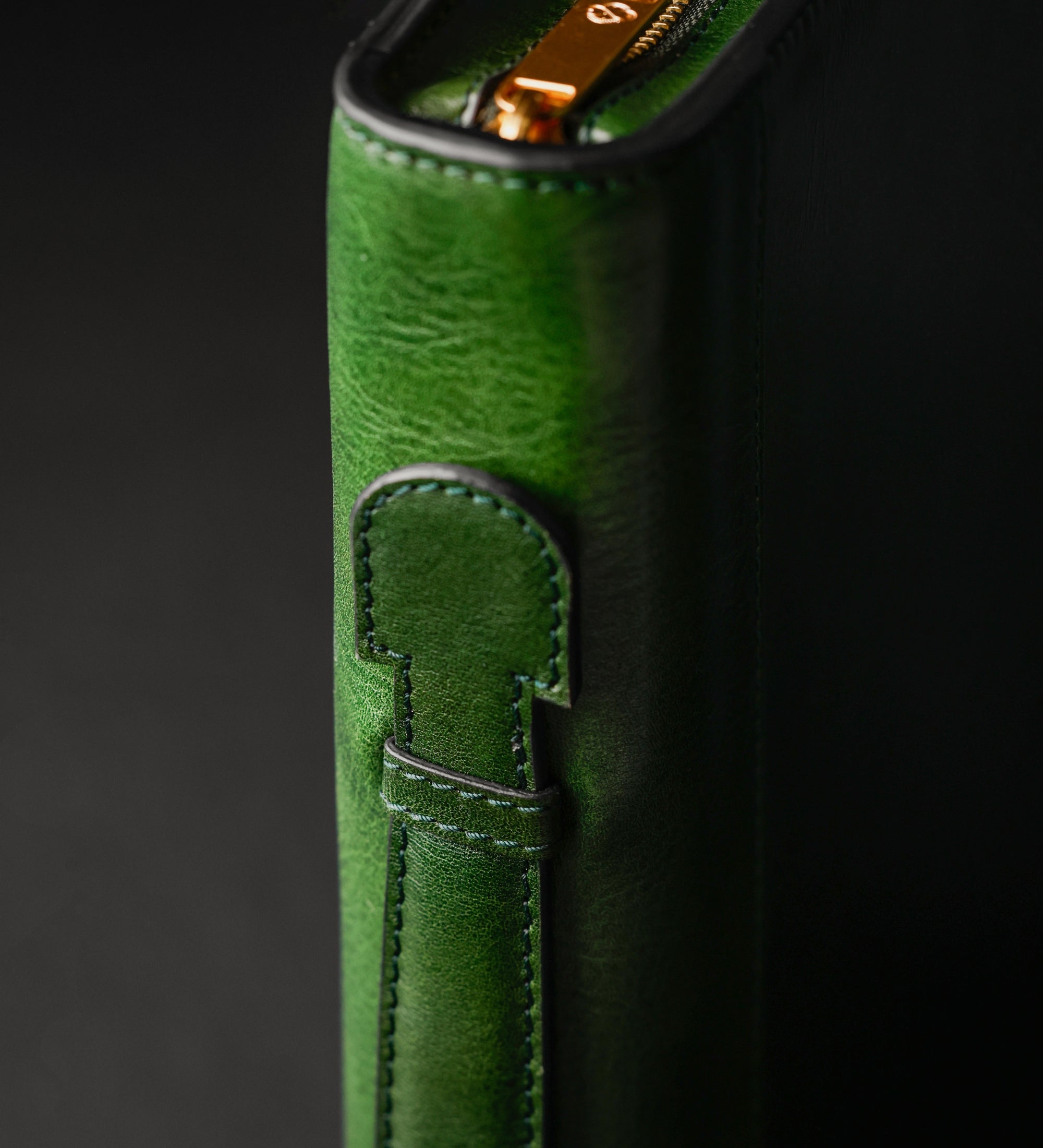 Skórzane etui na dokumenty z segregatorem - Joy in the Morning