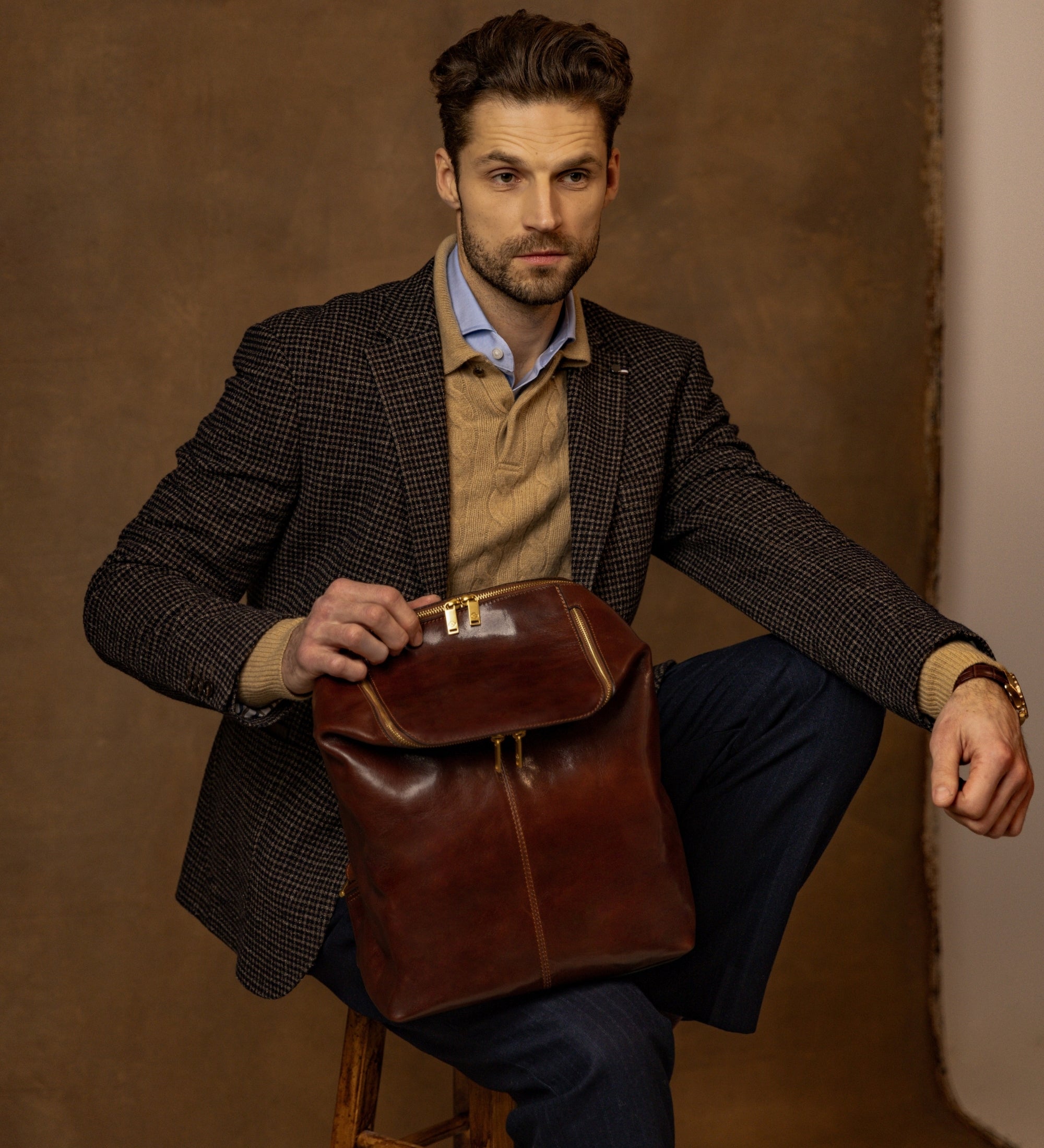 Plecak skórzany - A Bend in the River