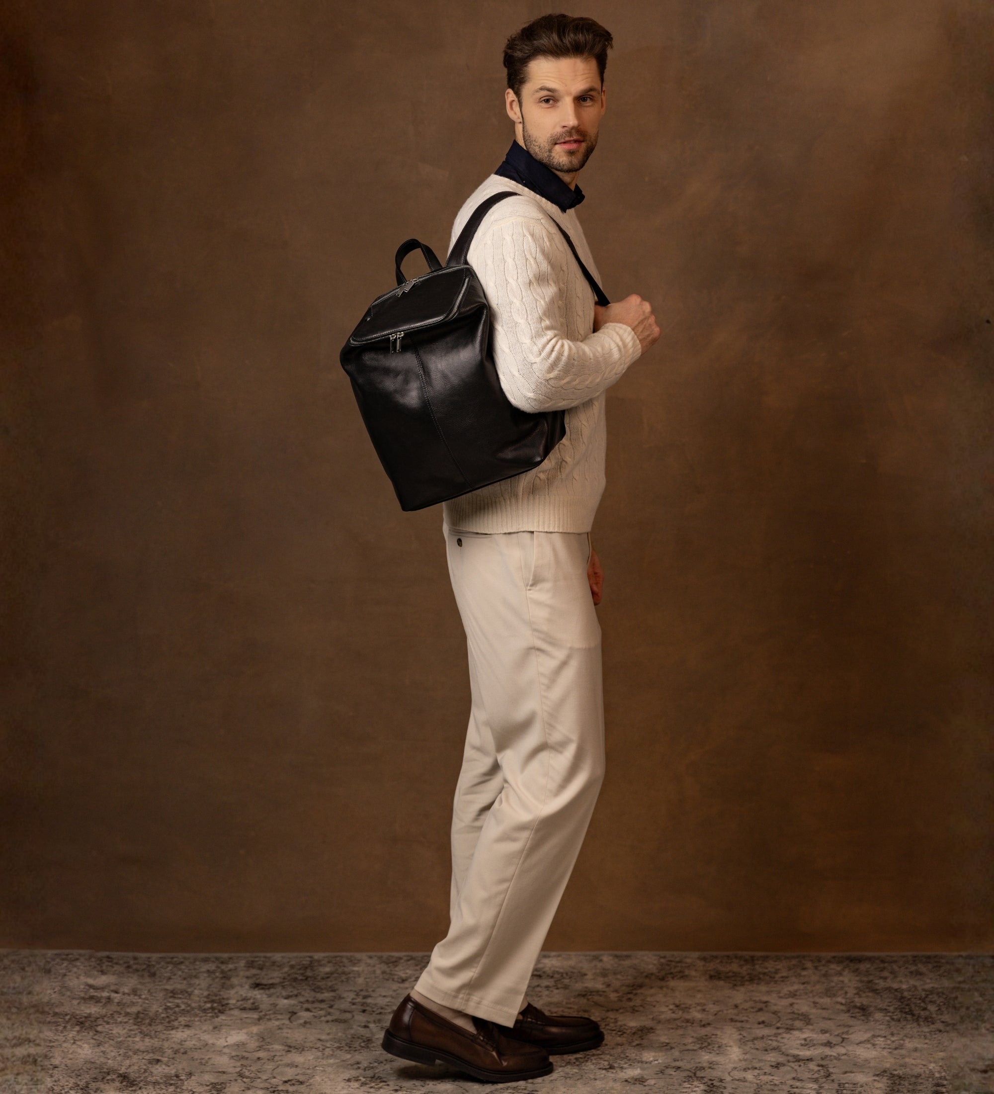 Plecak skórzany - A Bend in the River