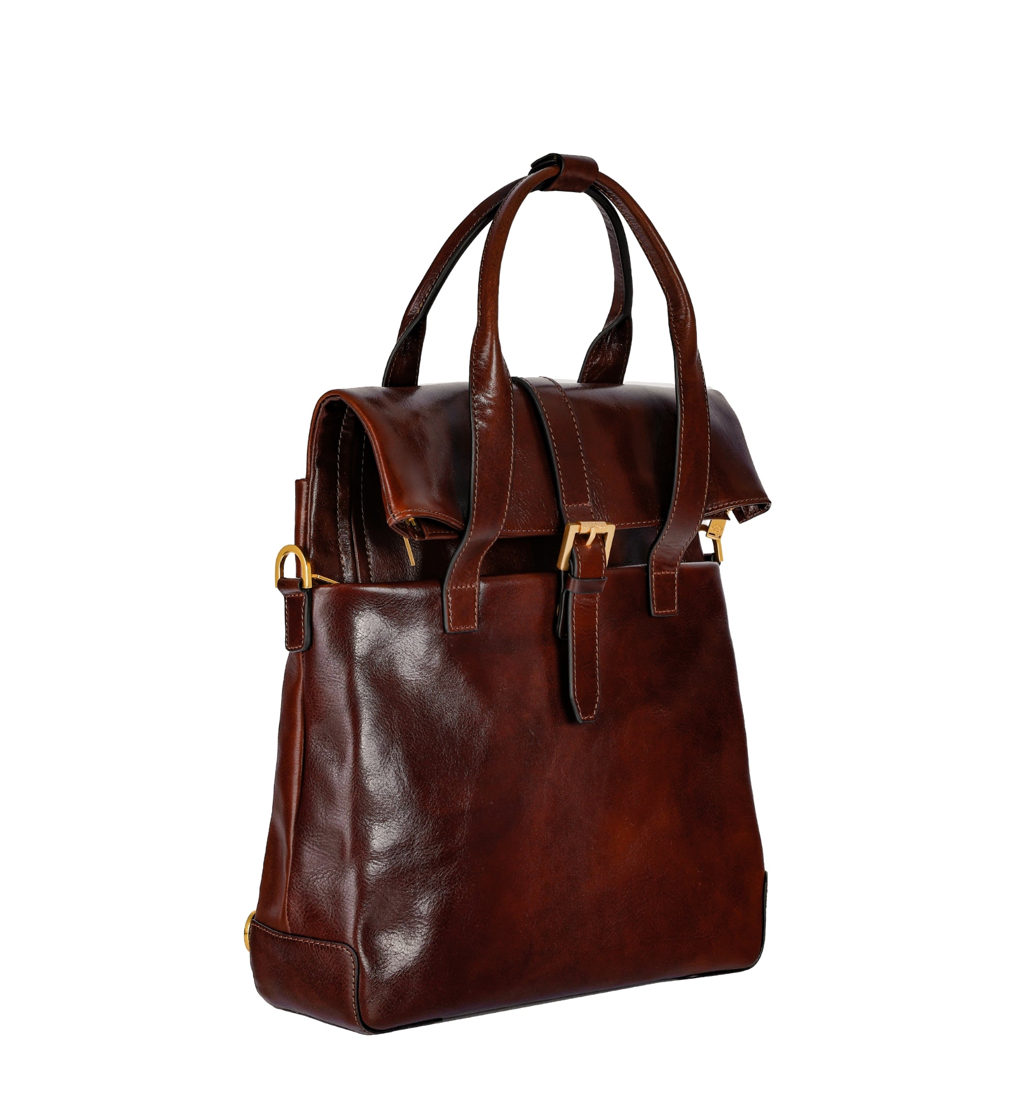 Skórzana torba na ramię/plecak wielofunkcyjny dla kobiet - The Awakening