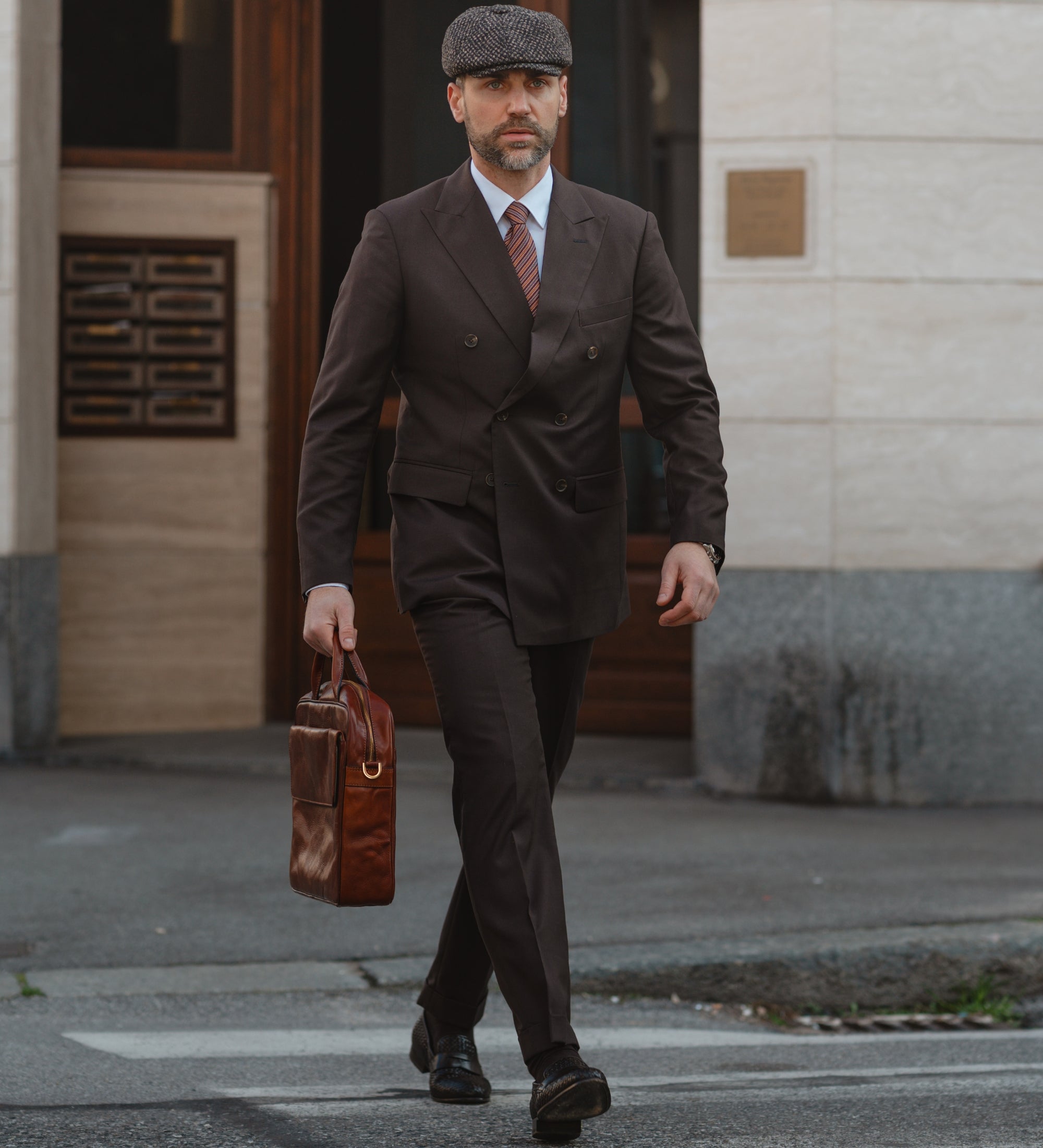 Skórzana teczka na laptopa - The Sheltering Sky