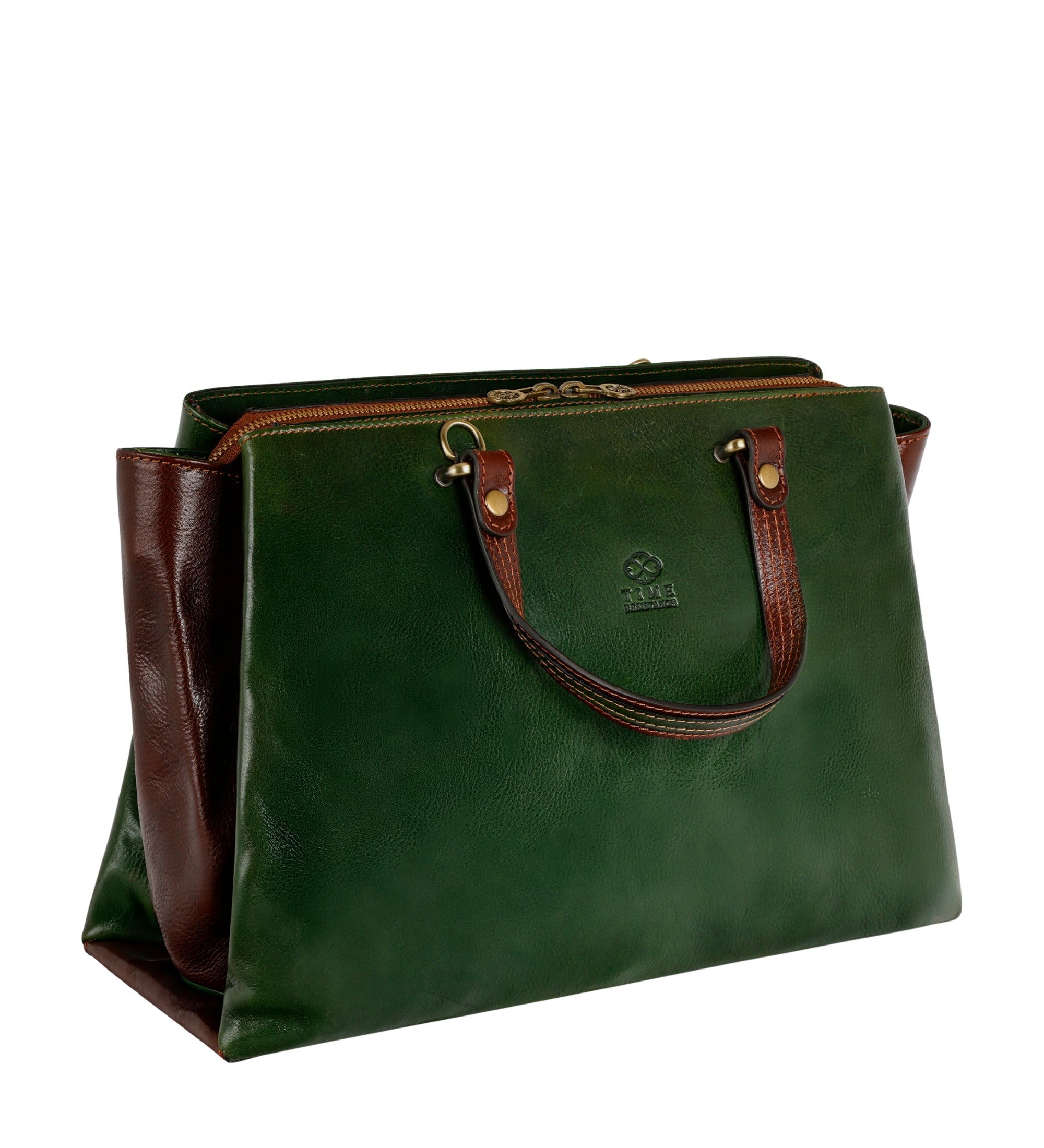 Skórzana torba shopper, torba na ramię dla kobiet - The Scarlet Letter