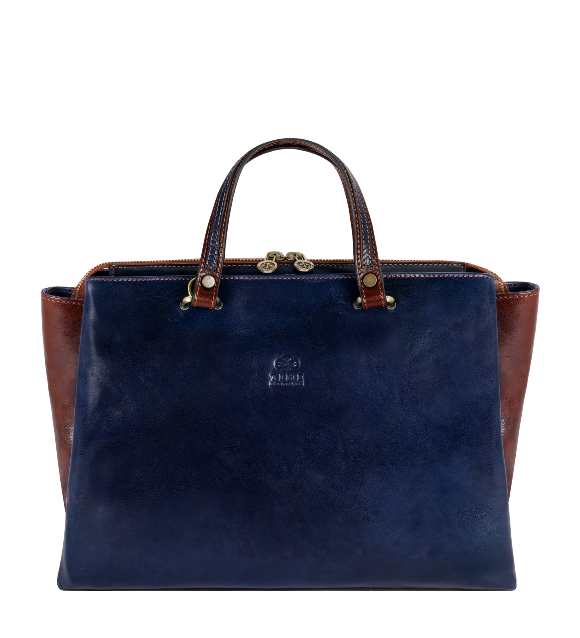 Skórzana torba shopper, torba na ramię dla kobiet - The Scarlet Letter