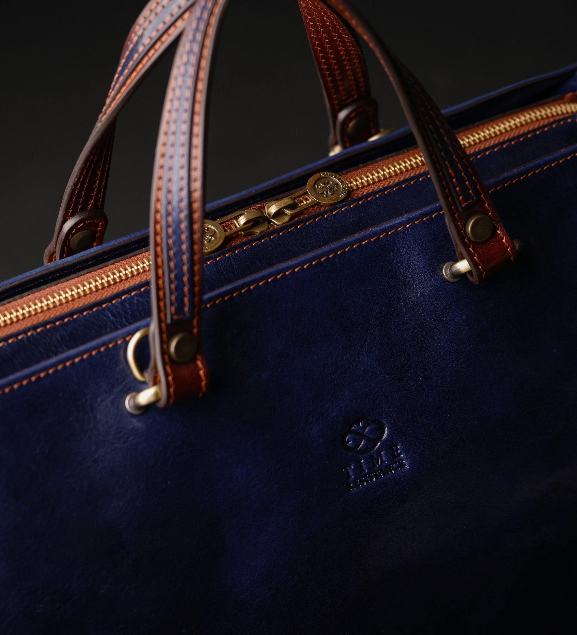 Skórzana torba shopper, torba na ramię dla kobiet - The Scarlet Letter