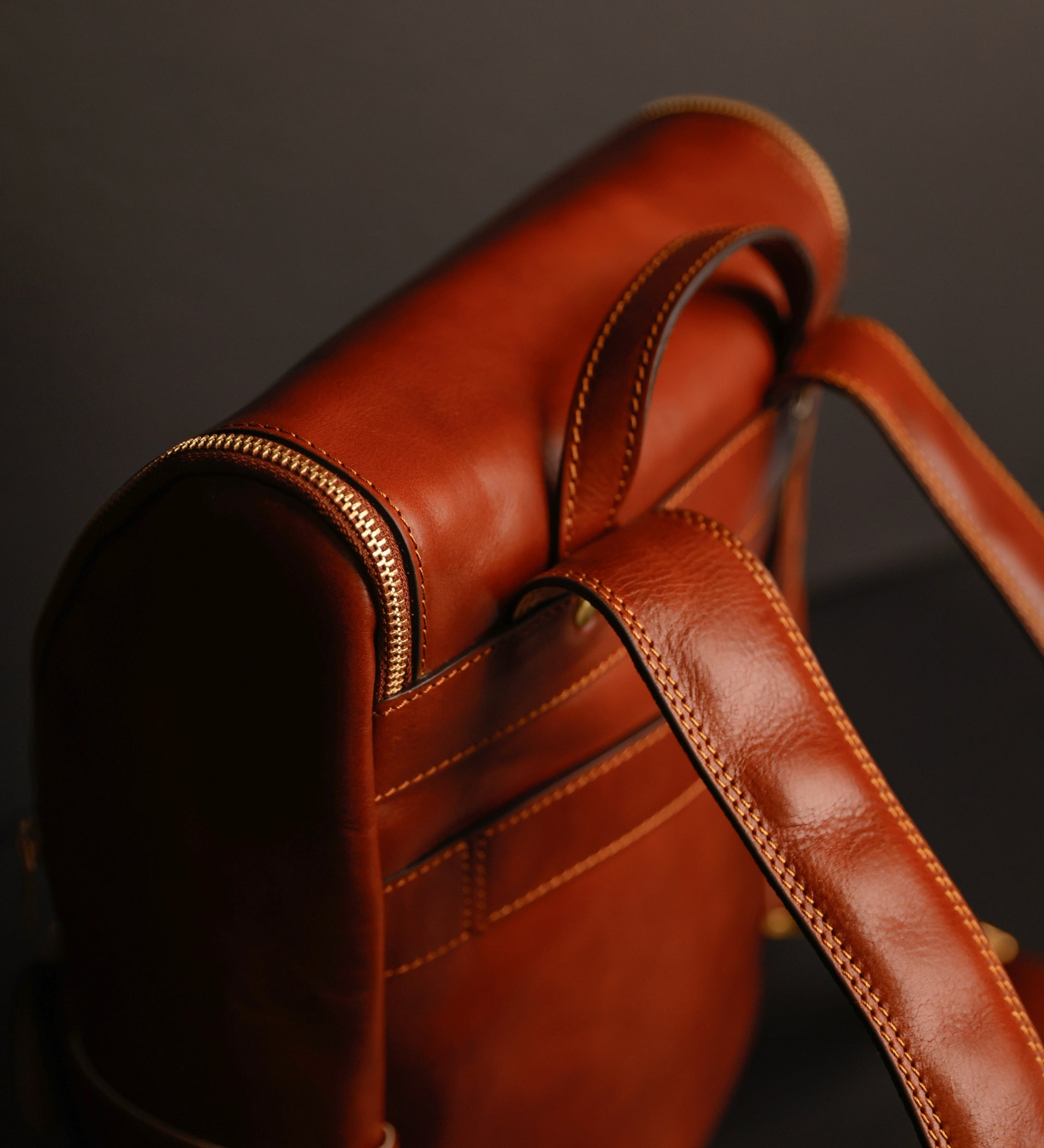 Duży plecak skórzany - The Odyssey