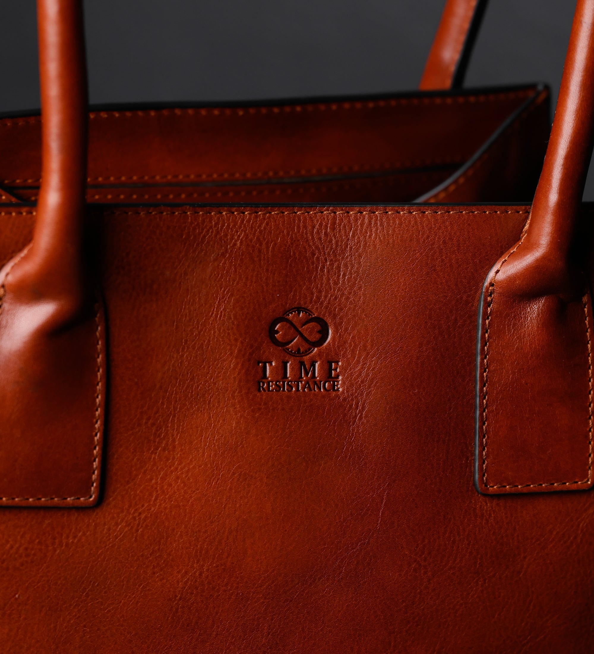 Skórzana torebka shopper dla kobiet - The Woman In White