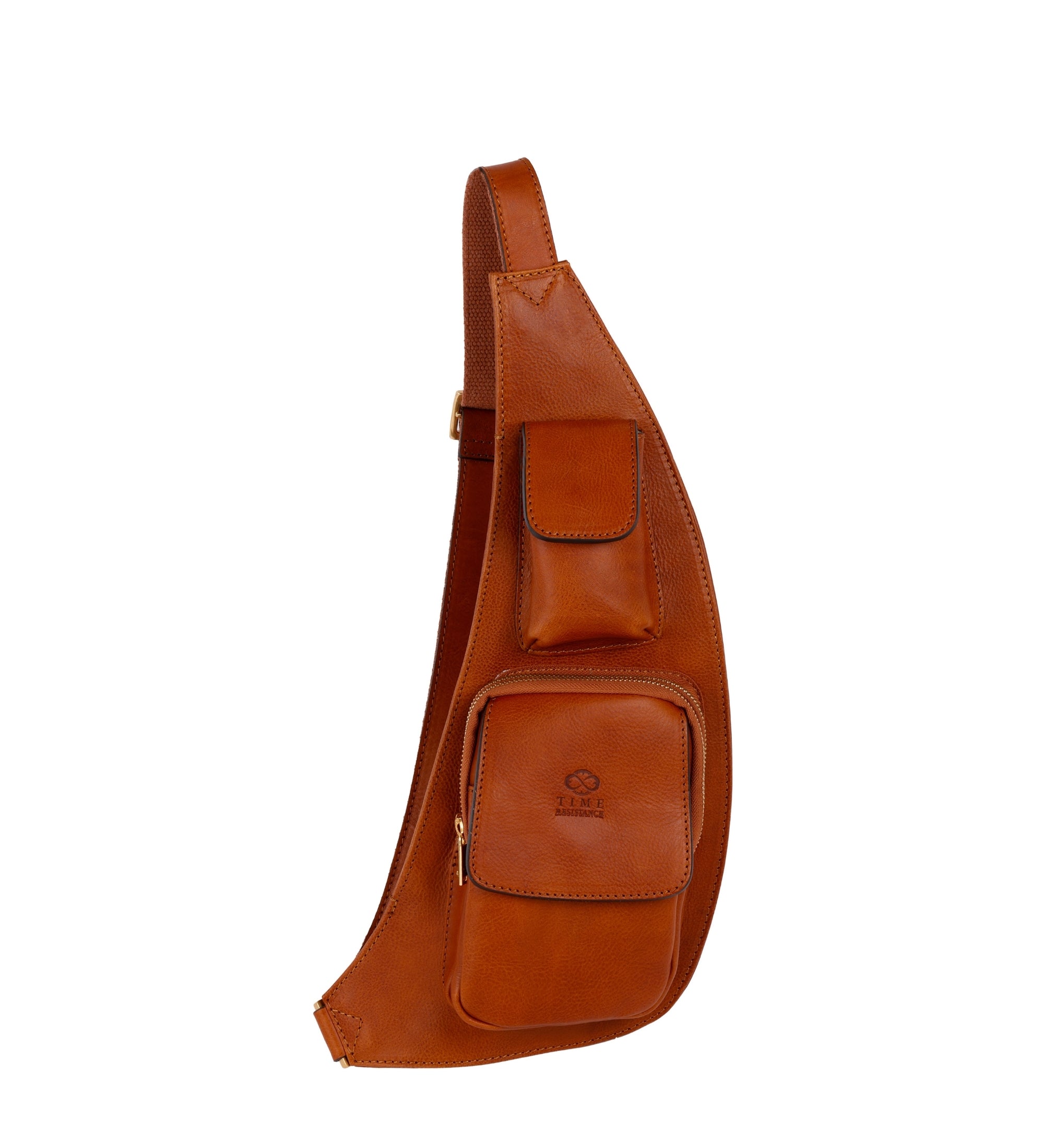 Skórzana torba typu sling crossbody - The Monk