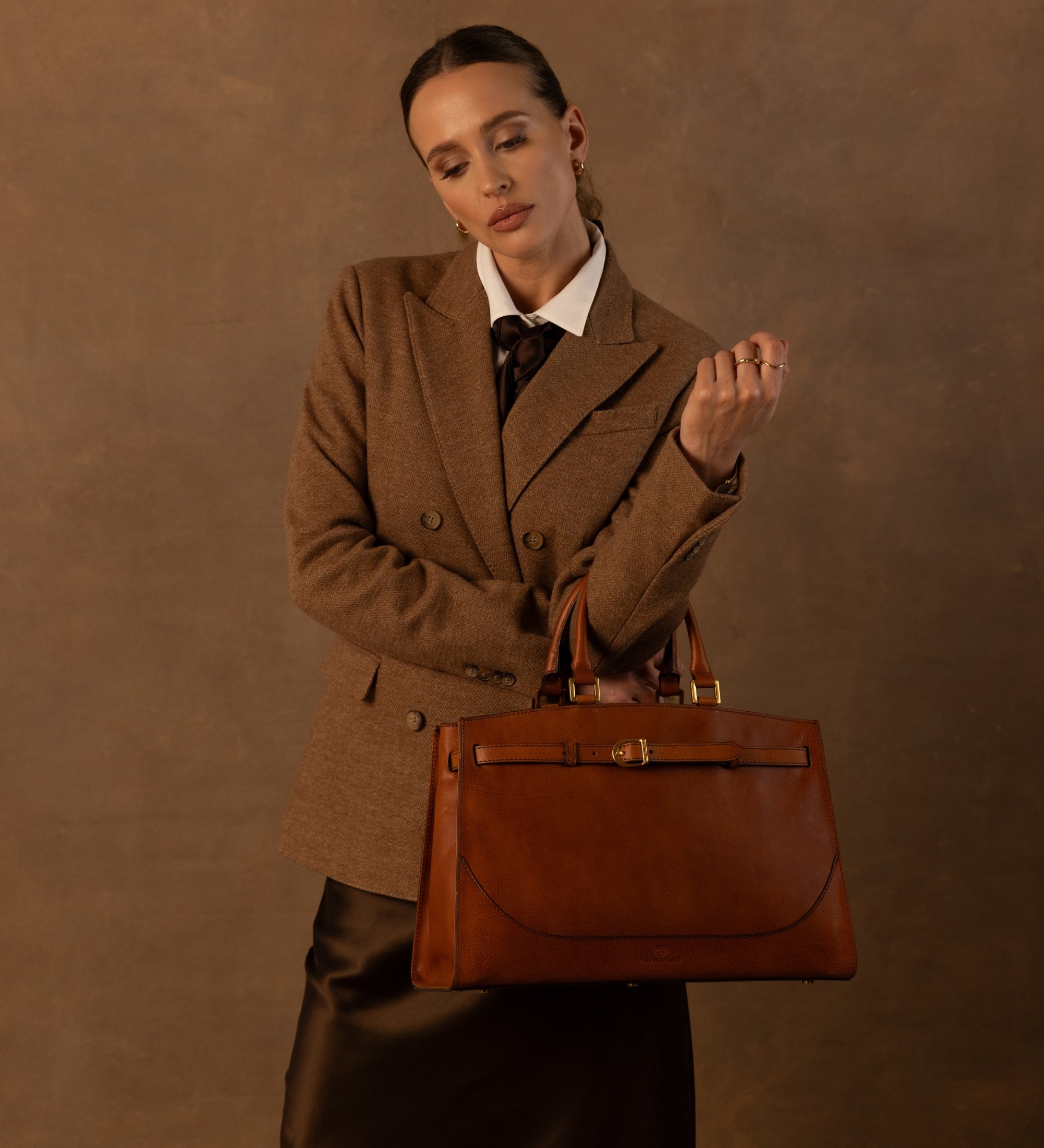 Skórzana torebka dla kobiet - Shirley