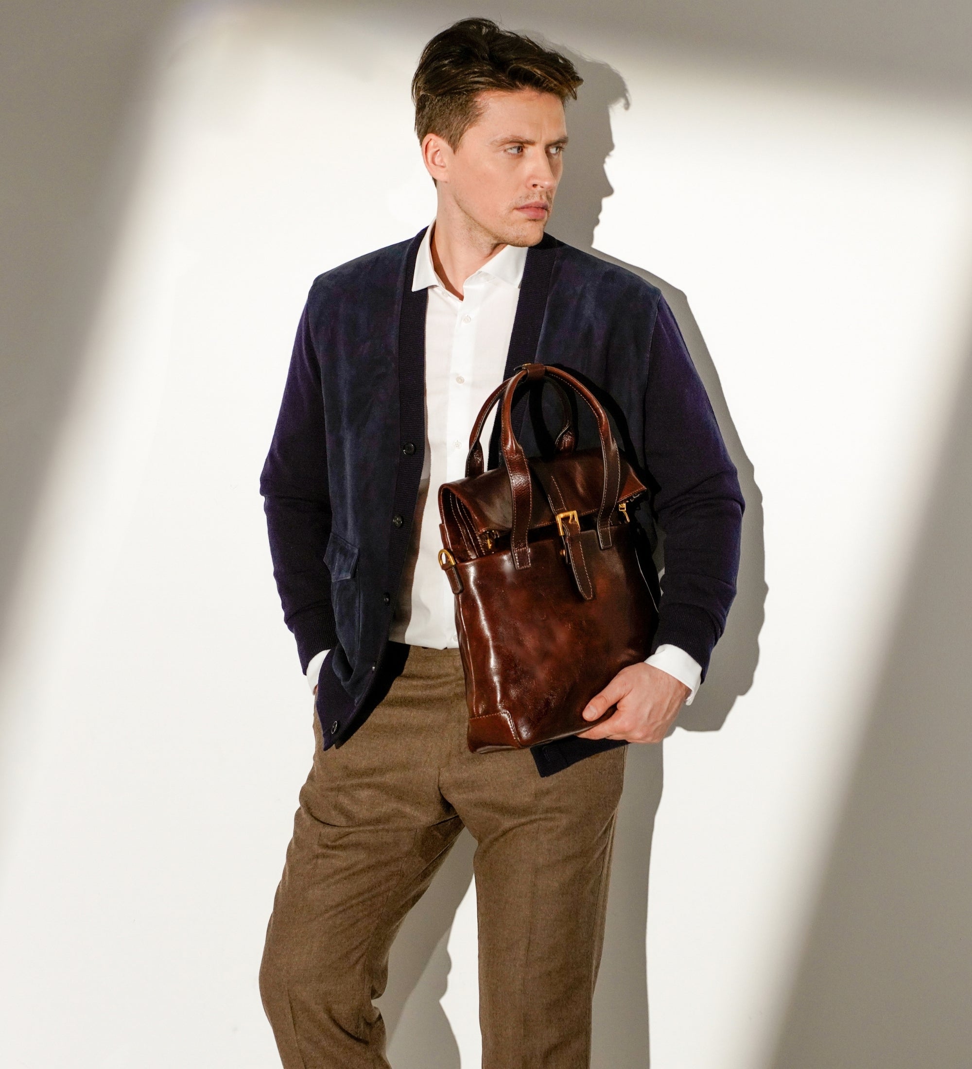 Skórzany plecak wielofunkcyjny - The Awakening