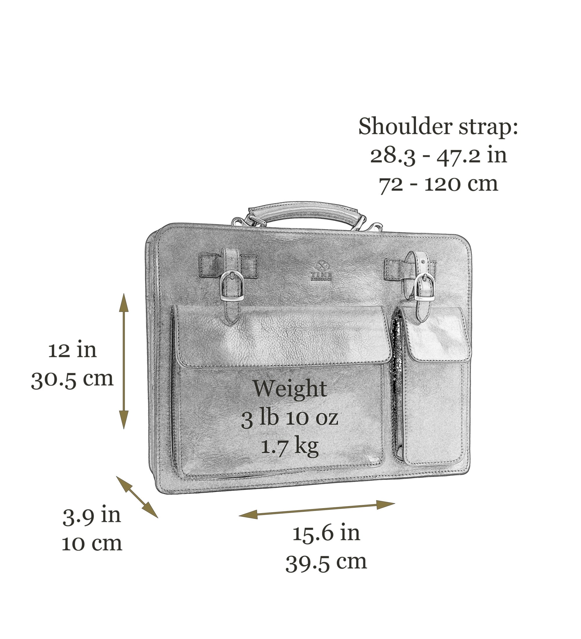 Skórzana torba typu satchel - The Prophet