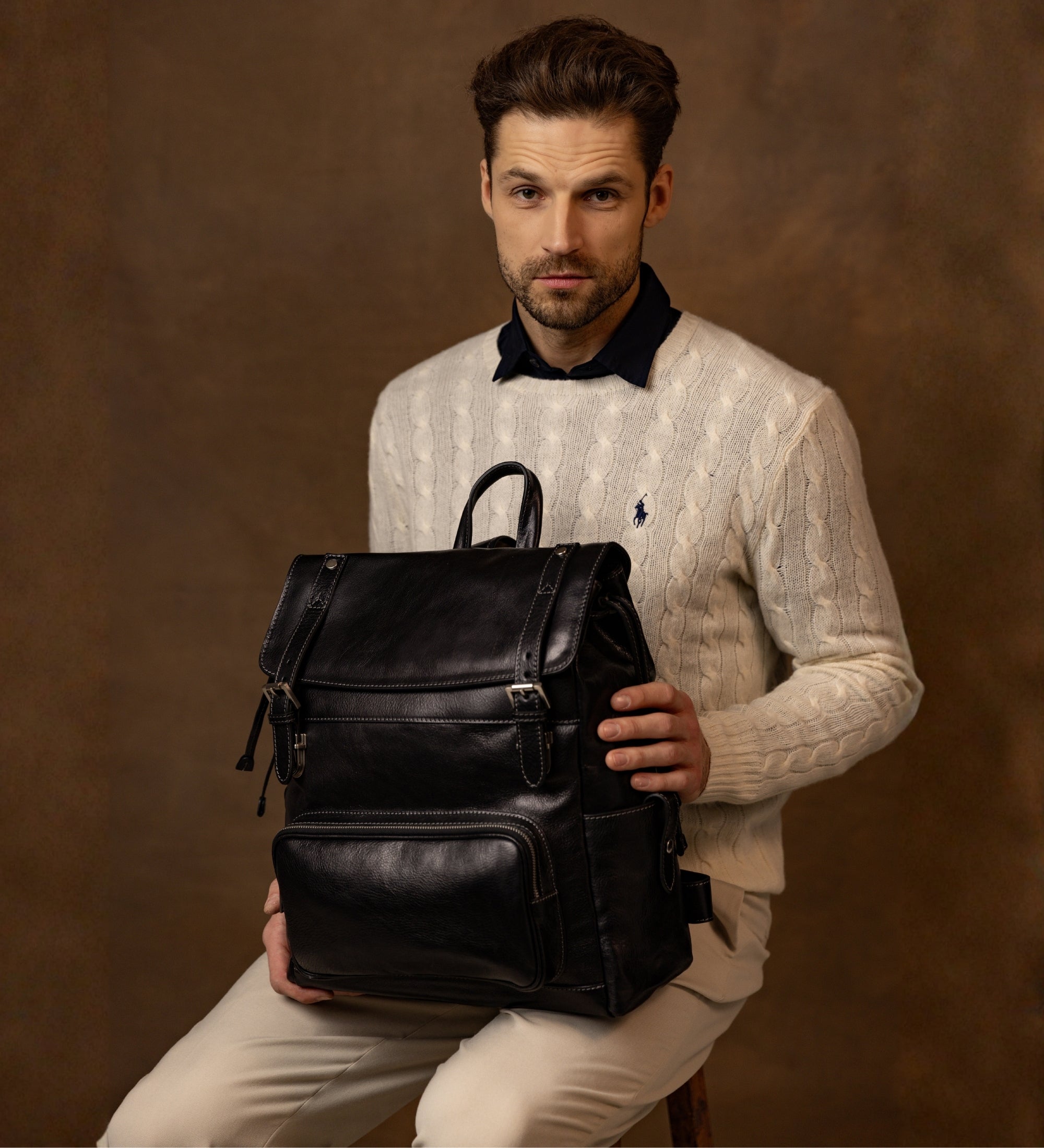 Plecak skórzany - The Good Earth