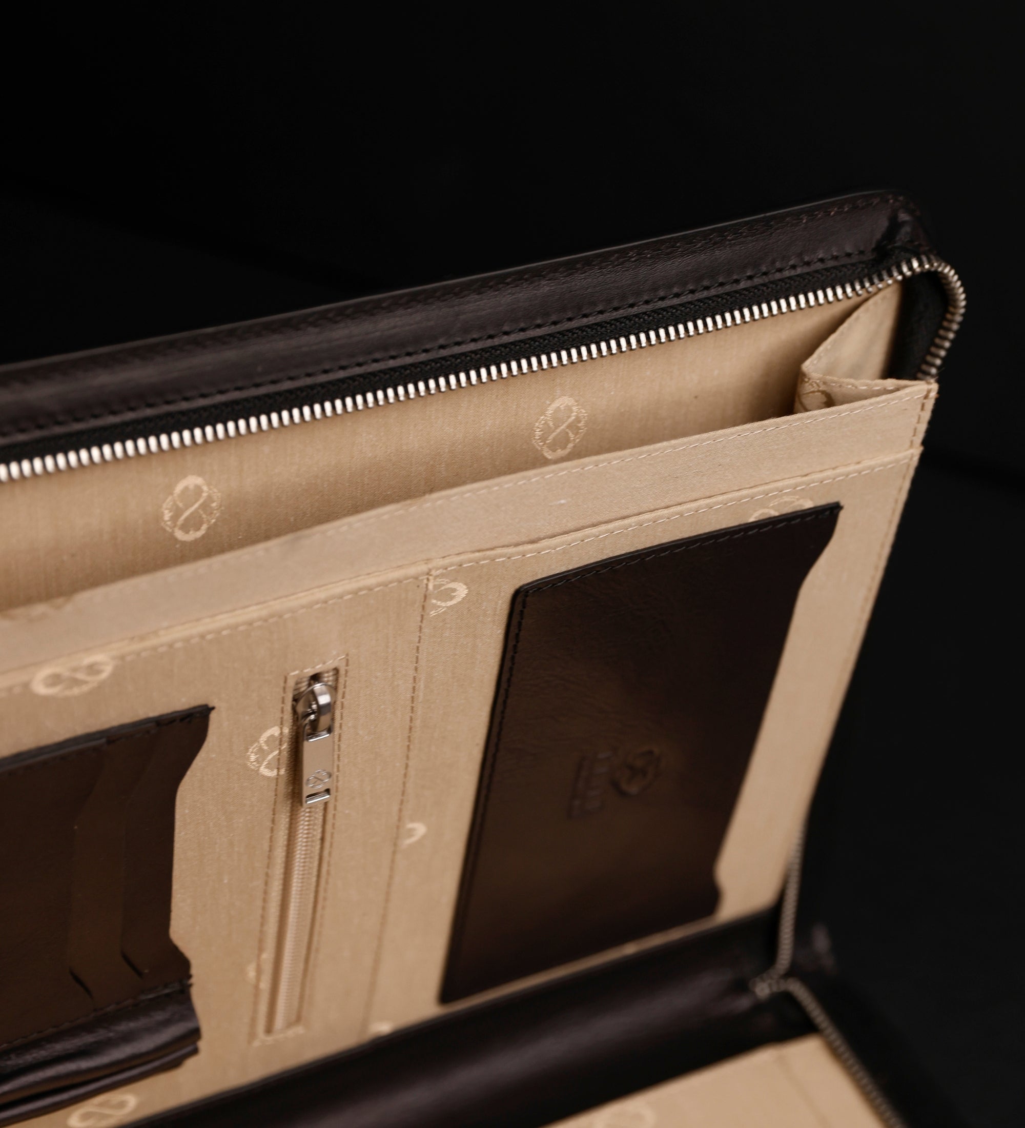 Skórzana teczka na dokumenty A4 dla kobiet - Candide