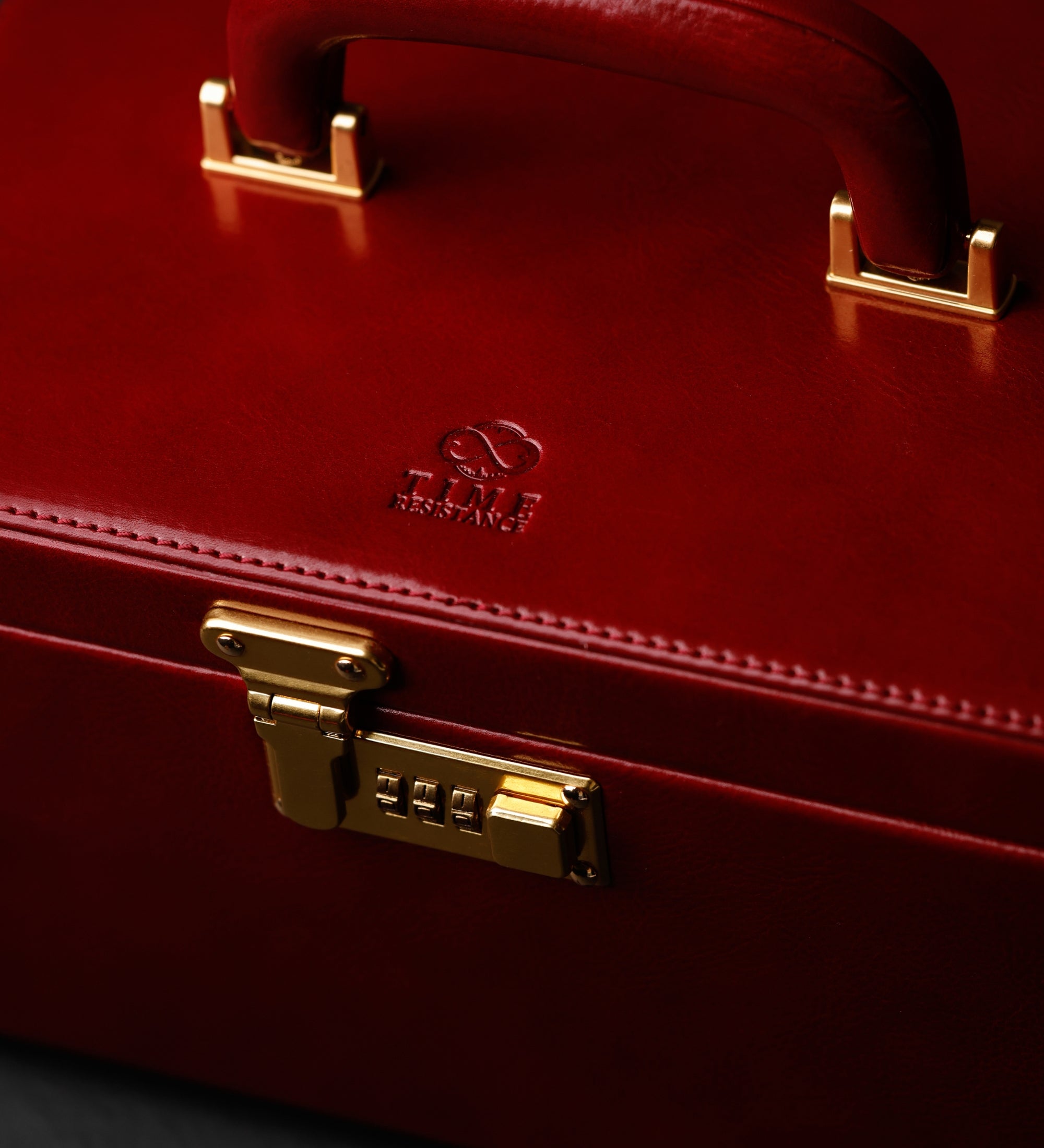 Duża szkatułka na biżuterię ze skóry dla kobiet - The Portrait of a Lady