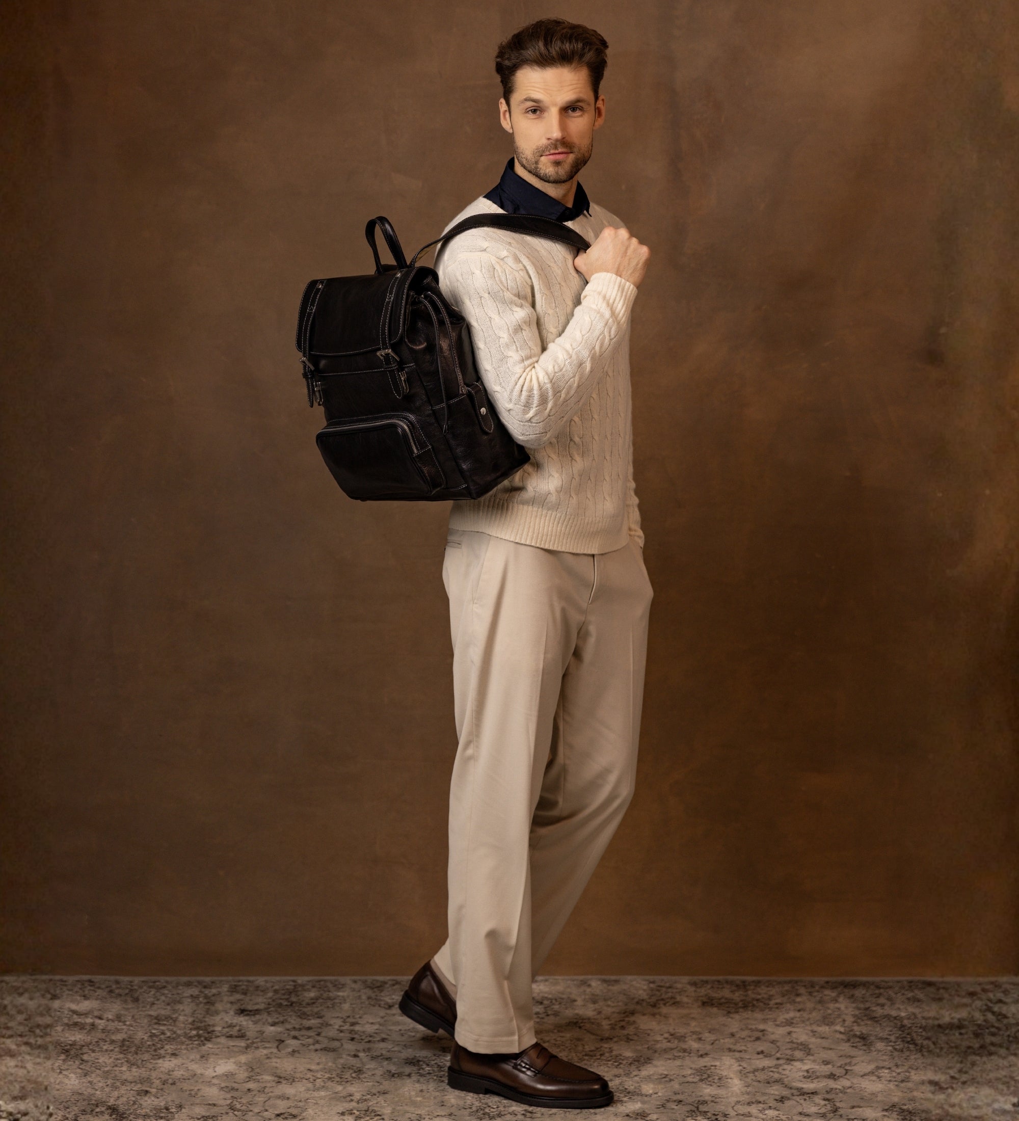 Plecak skórzany - The Good Earth