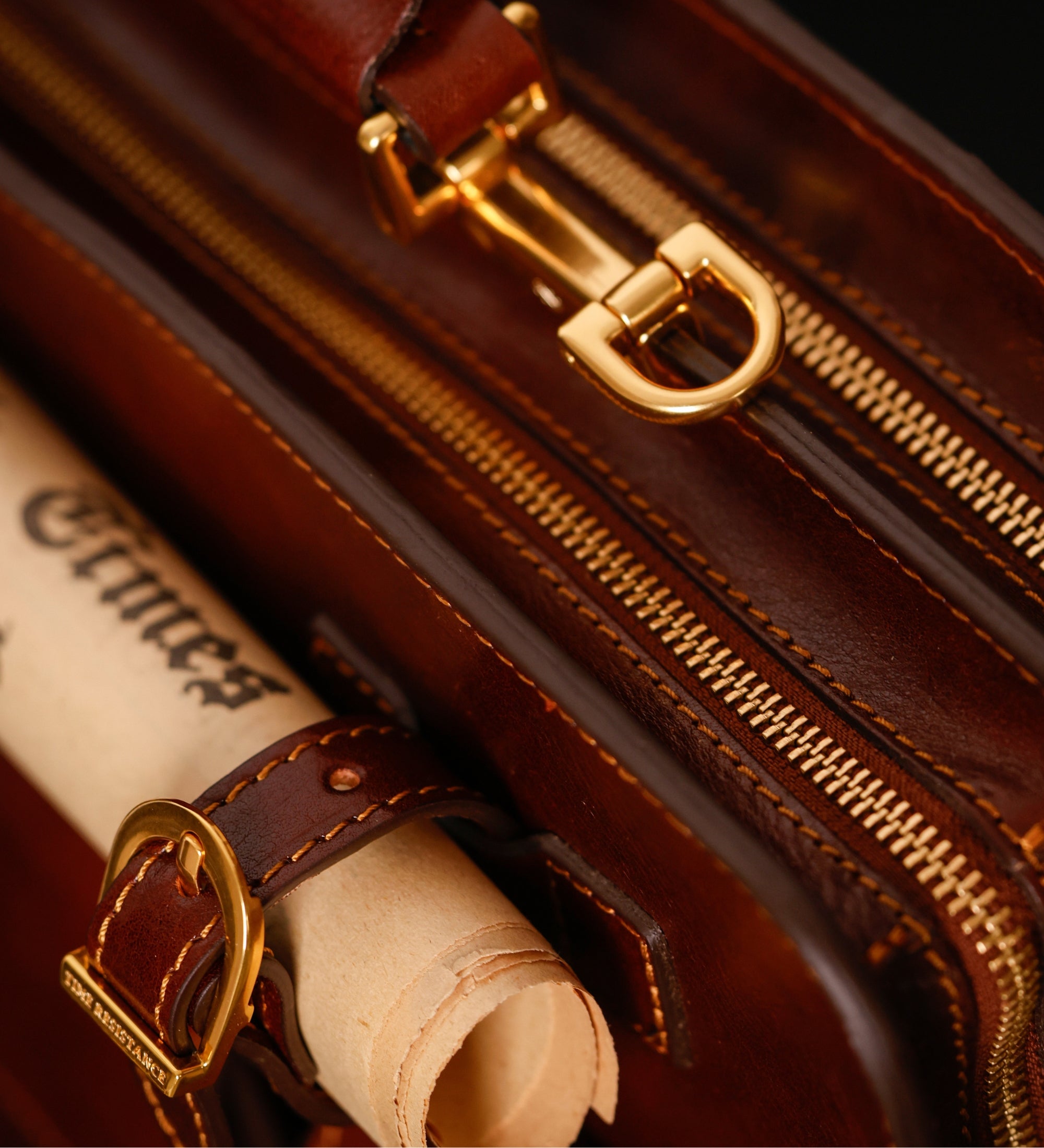 Skórzana torba typu satchel - The Prophet