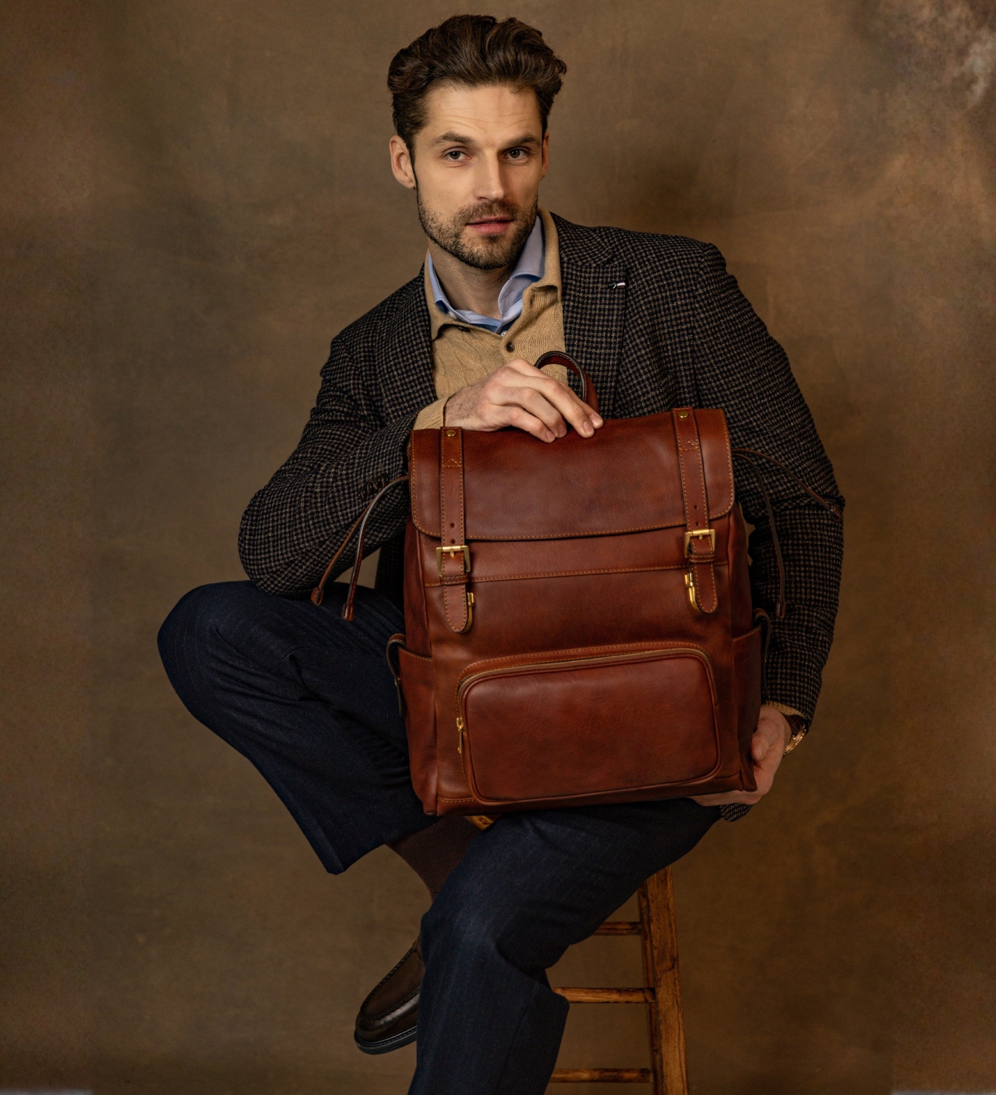 Plecak skórzany - The Good Earth