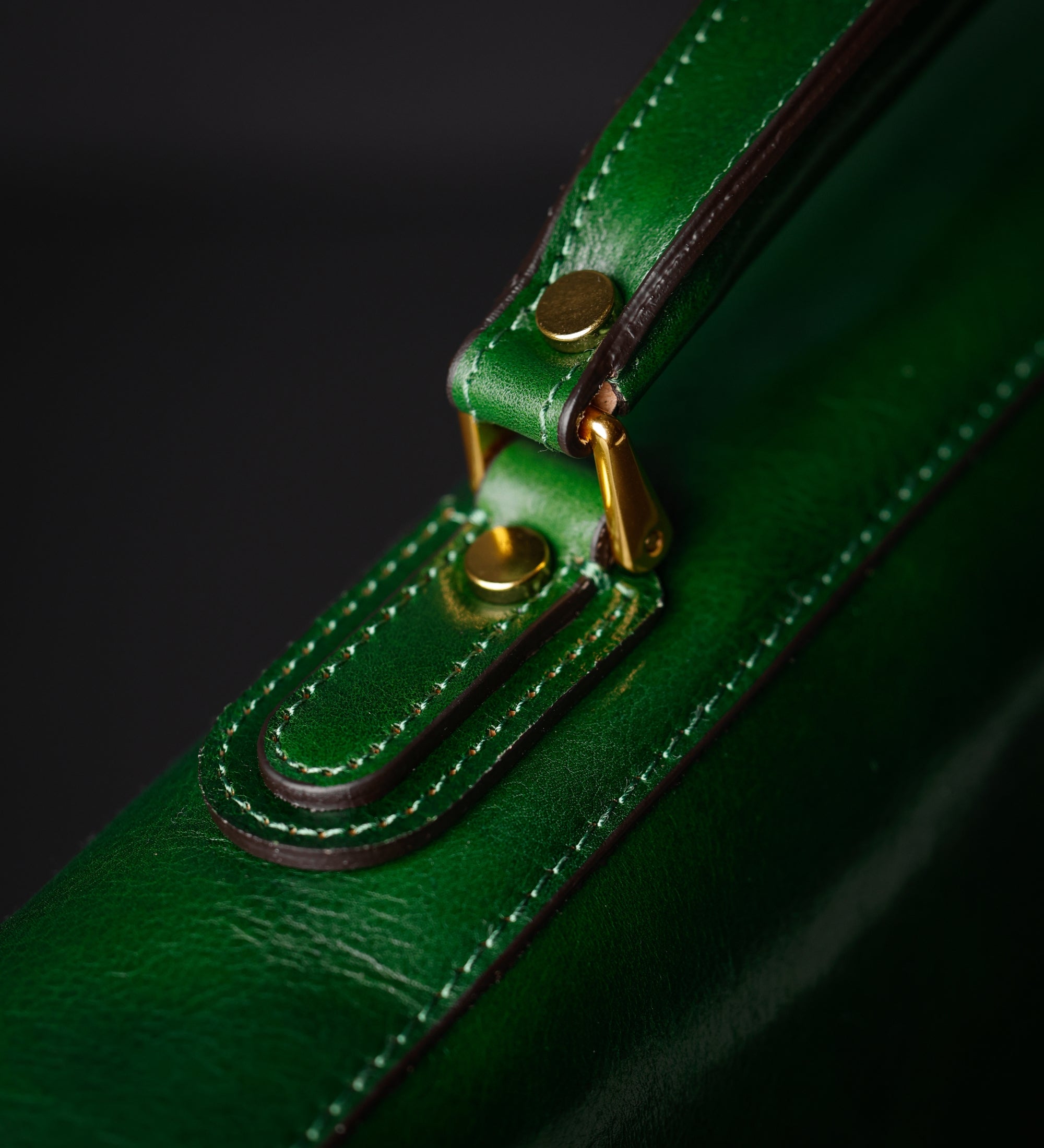 Skórzana teczka na laptopa - Illusions