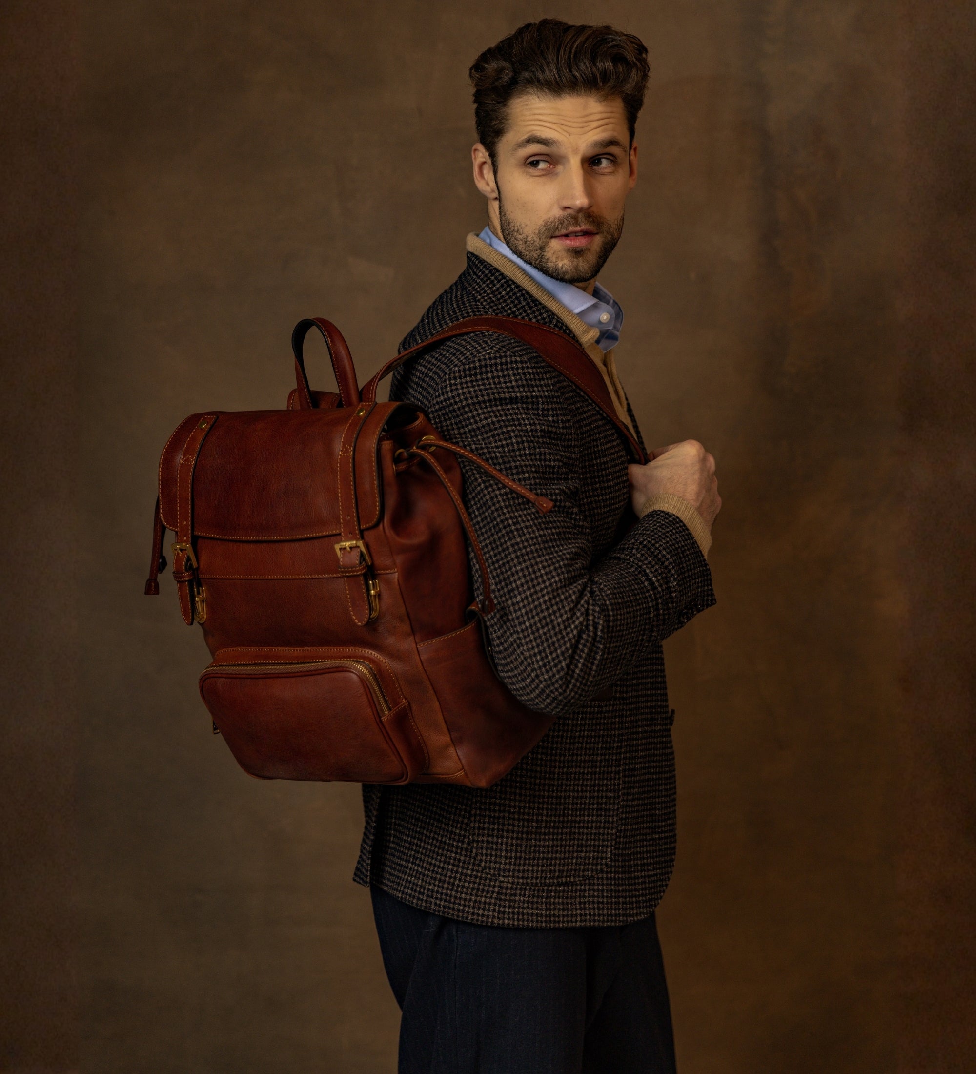 Plecak skórzany - The Good Earth