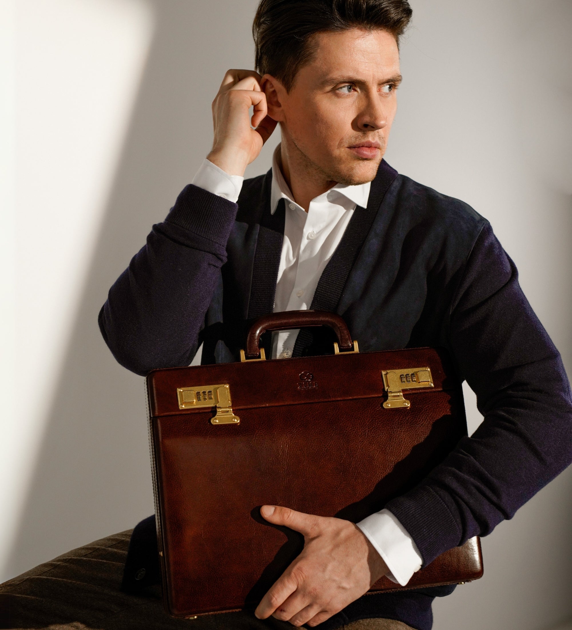 Skórzana teczka dyplomatyczna - Vendetta