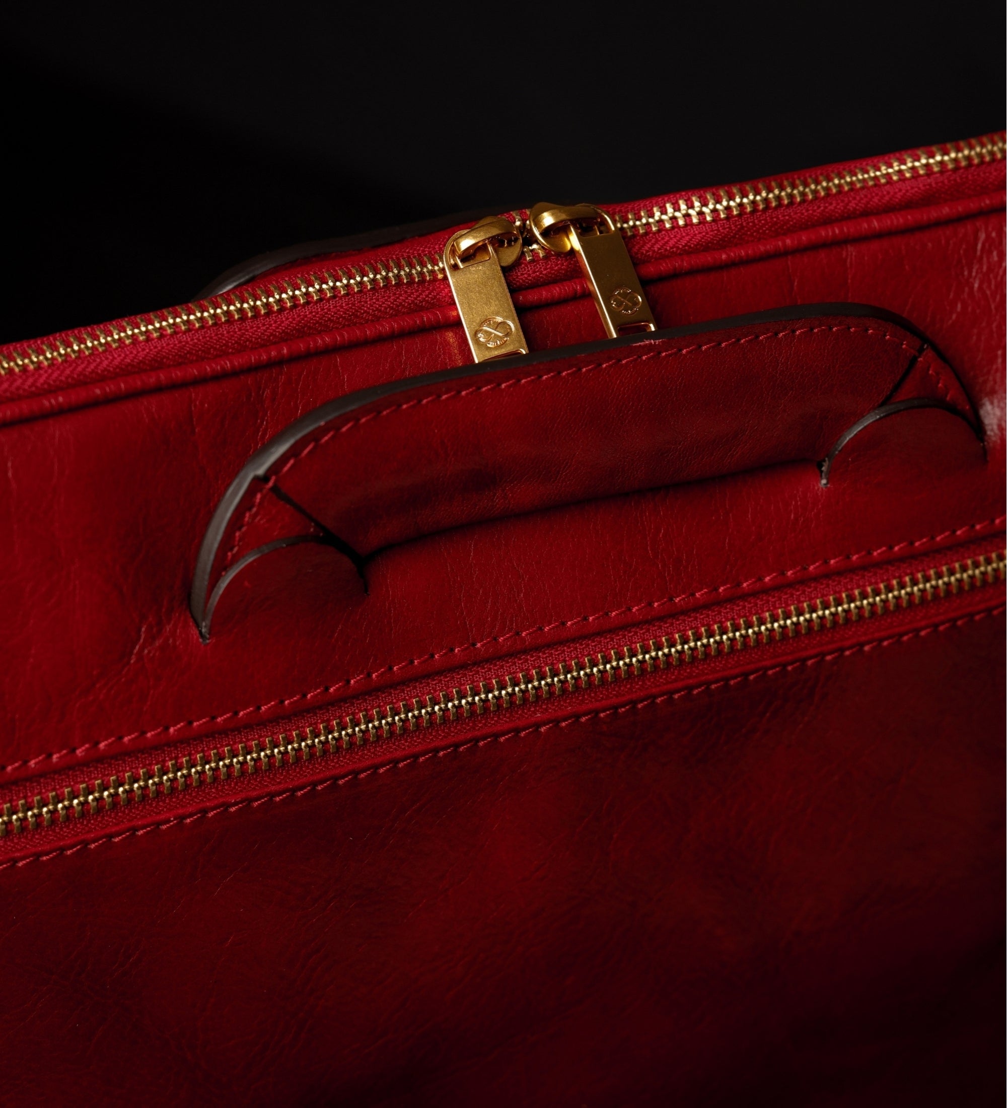 Skórzana teczka na laptopa - Brave New World