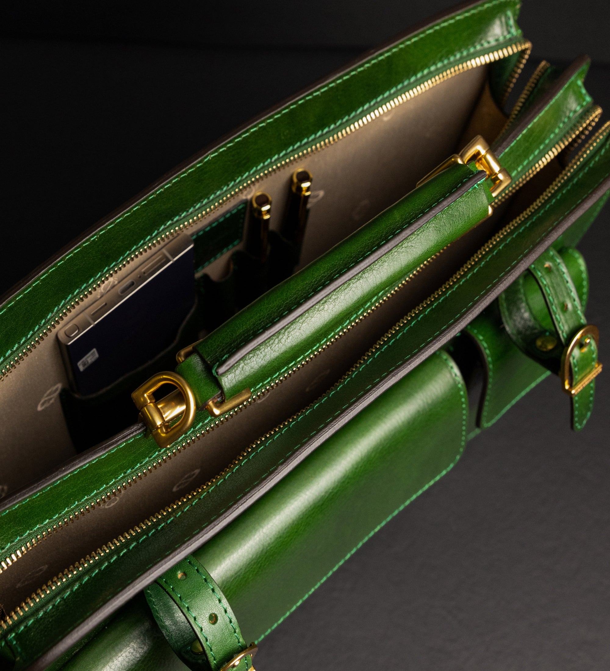 Skórzana torba typu satchel - The Prophet