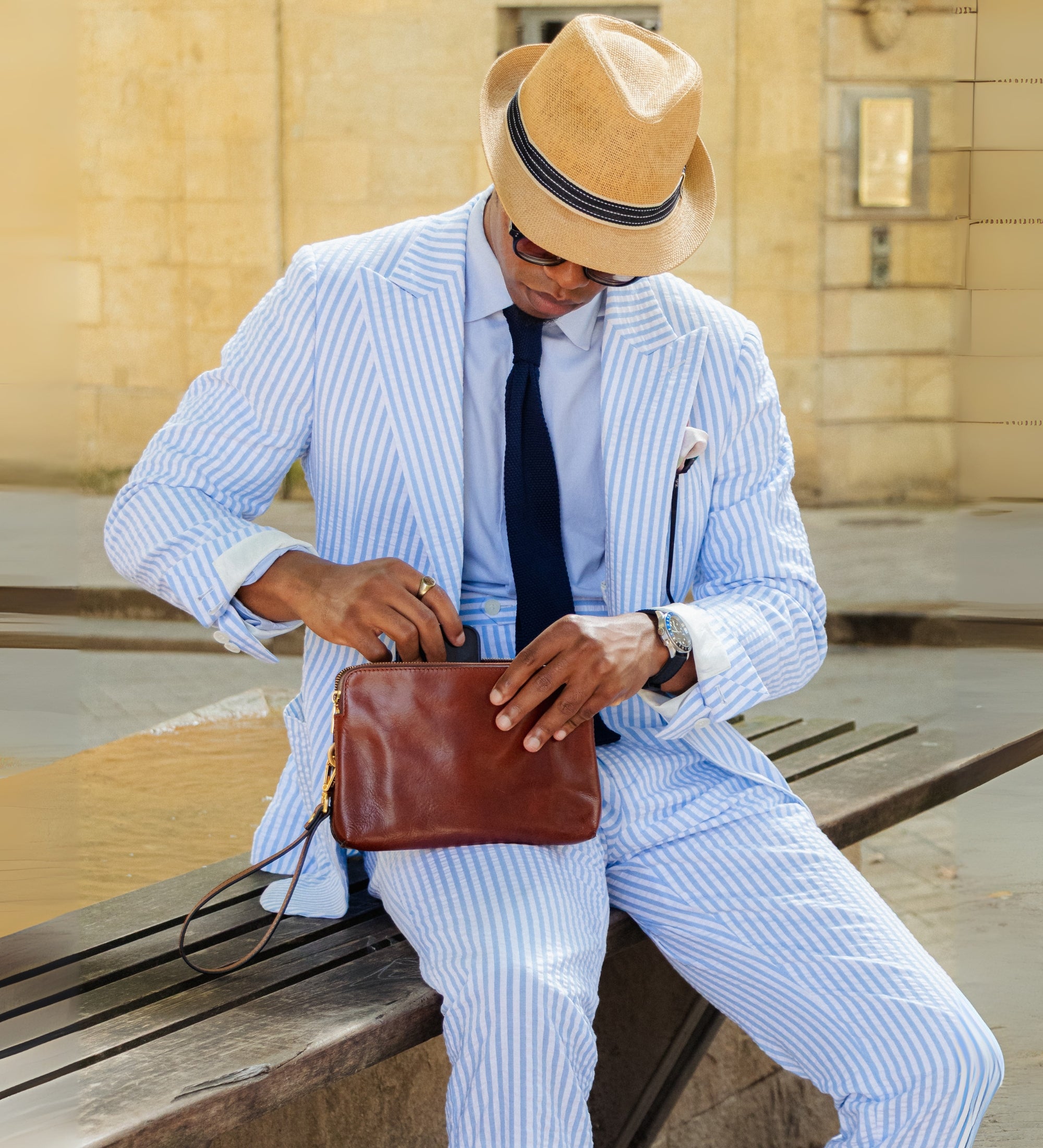 Skórzana kopertówka - Ulysses