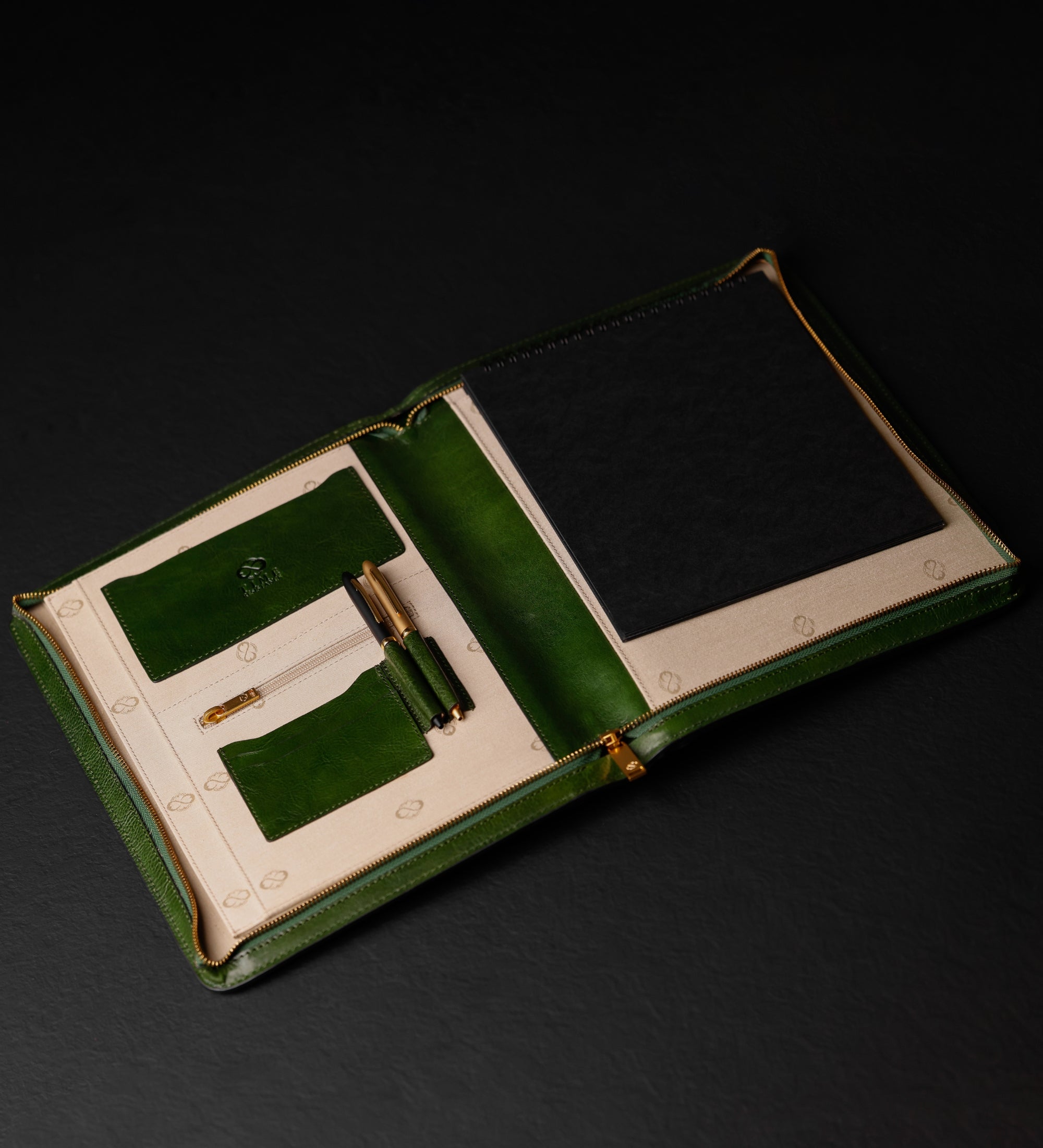 Skórzana teczka na dokumenty A4 dla kobiet - Candide