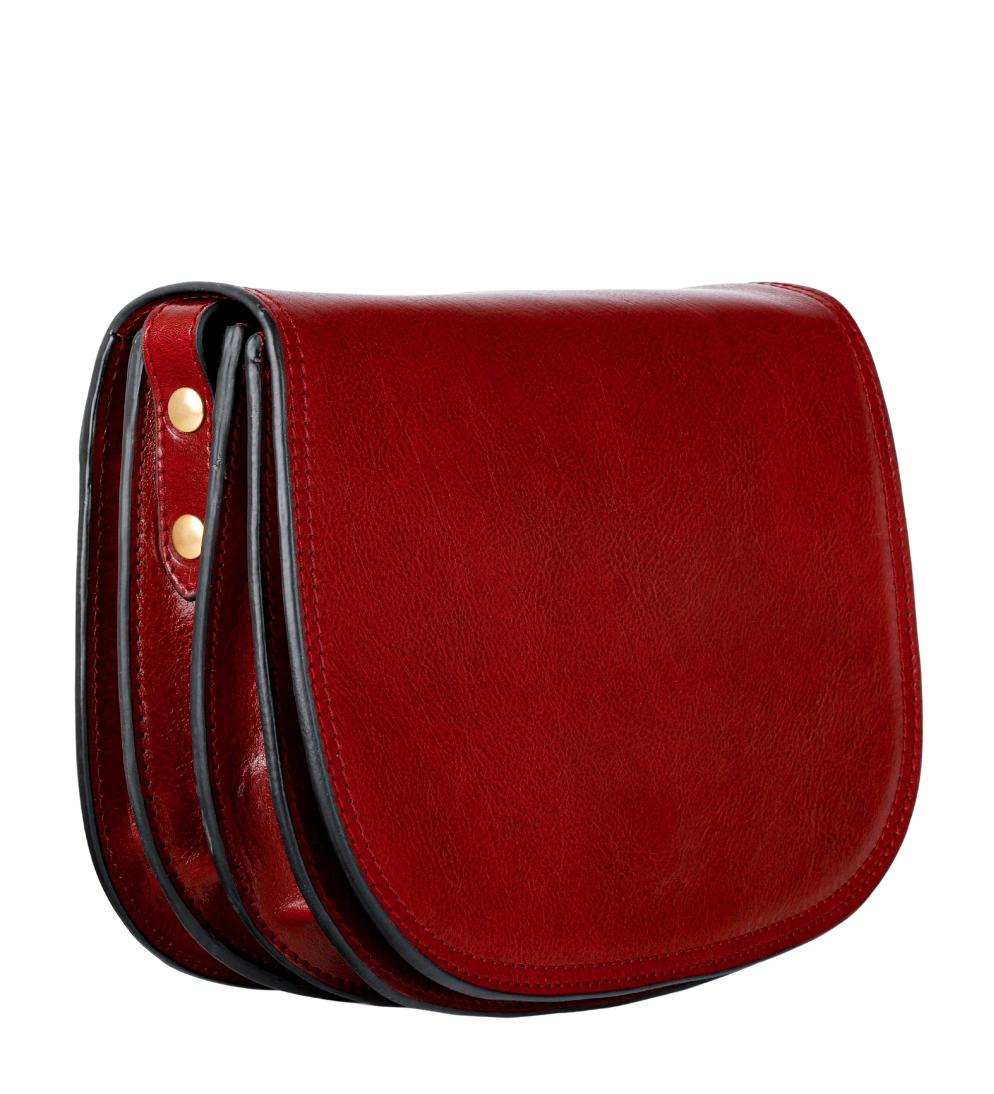 Skórzana torba saddle torba crossbody dla kobiet - Moonfleet