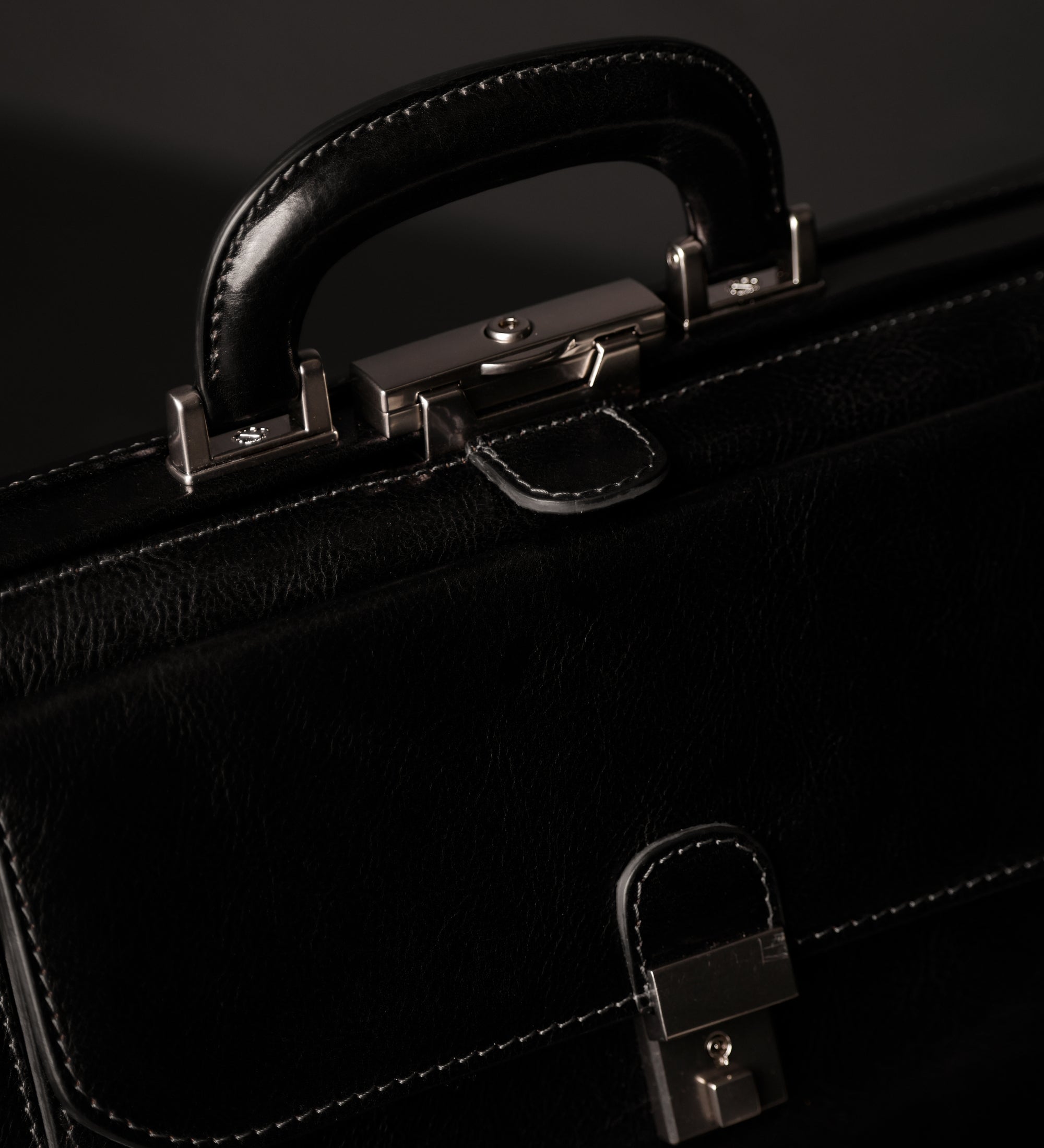 Duża włoska torba lekarska ze skóry - Hamlet