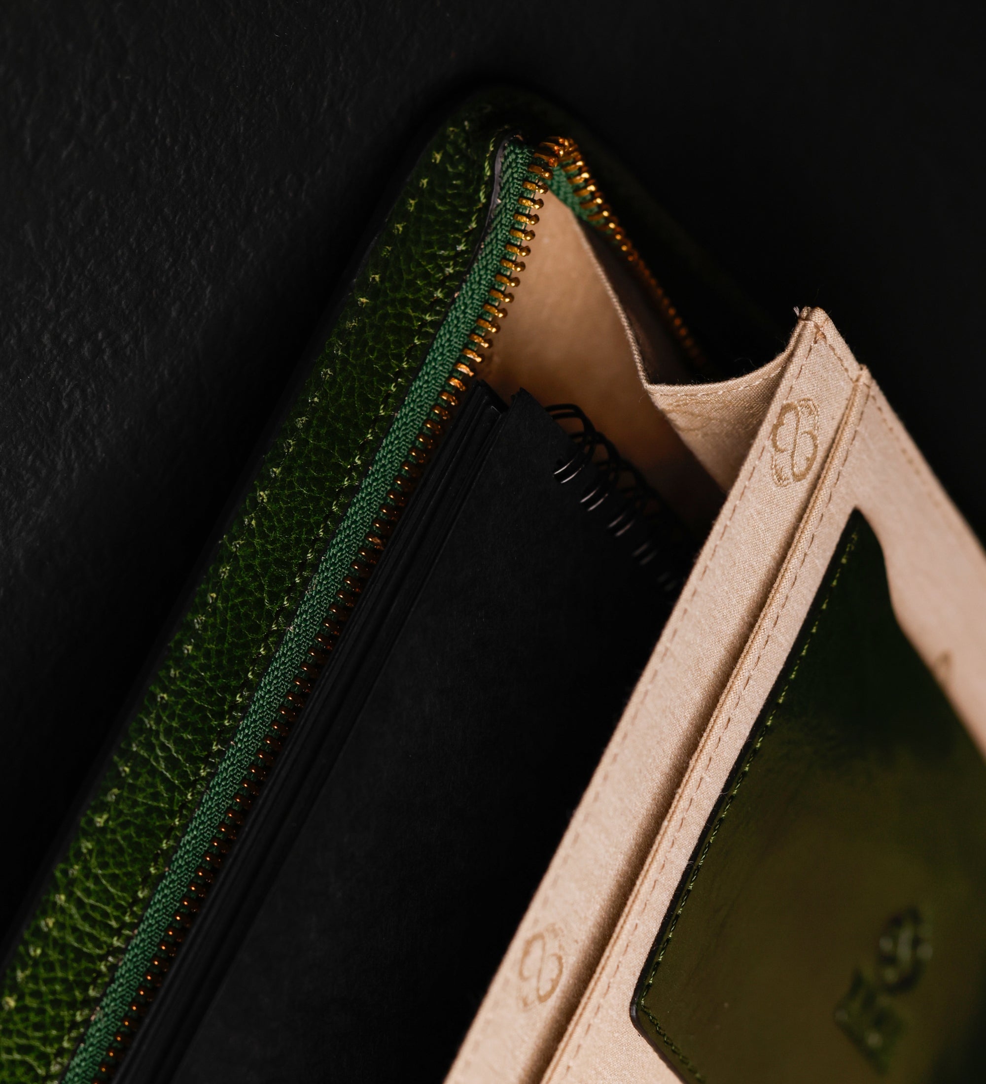 Skórzana teczka na dokumenty A4 dla kobiet - Candide