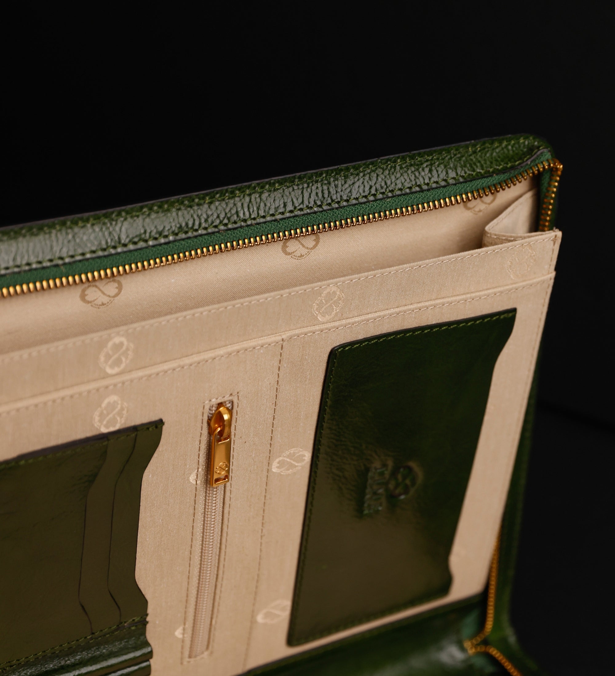 Skórzana teczka na dokumenty A4 dla kobiet - Candide