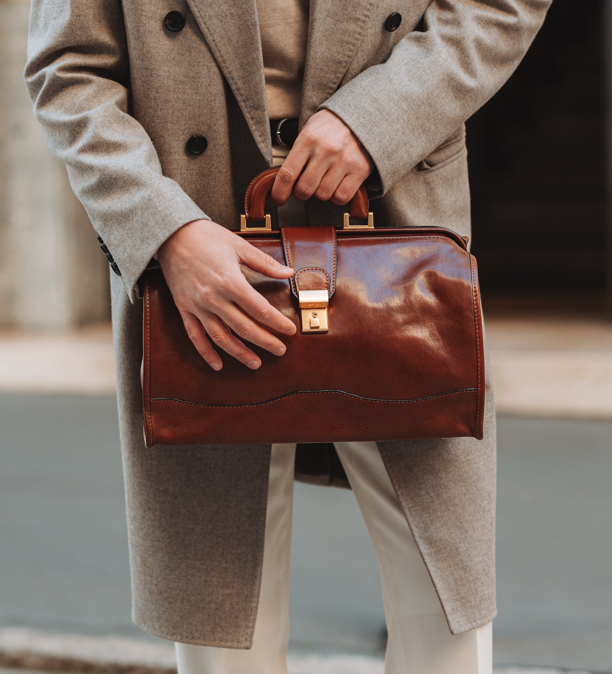 Mała skórzana torba lekarska - David Copperfield