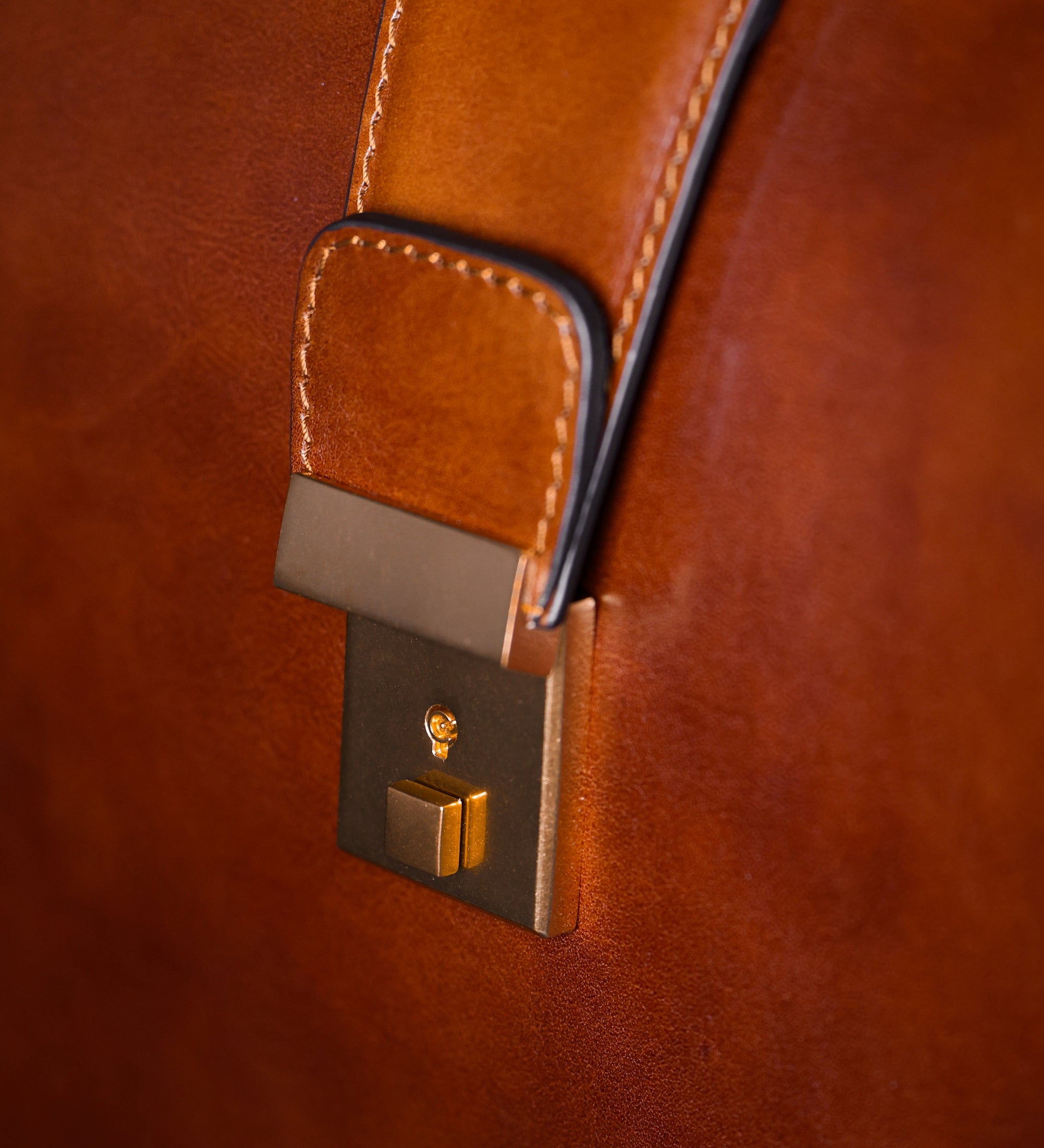 Duża skórzana teczka - The Firm