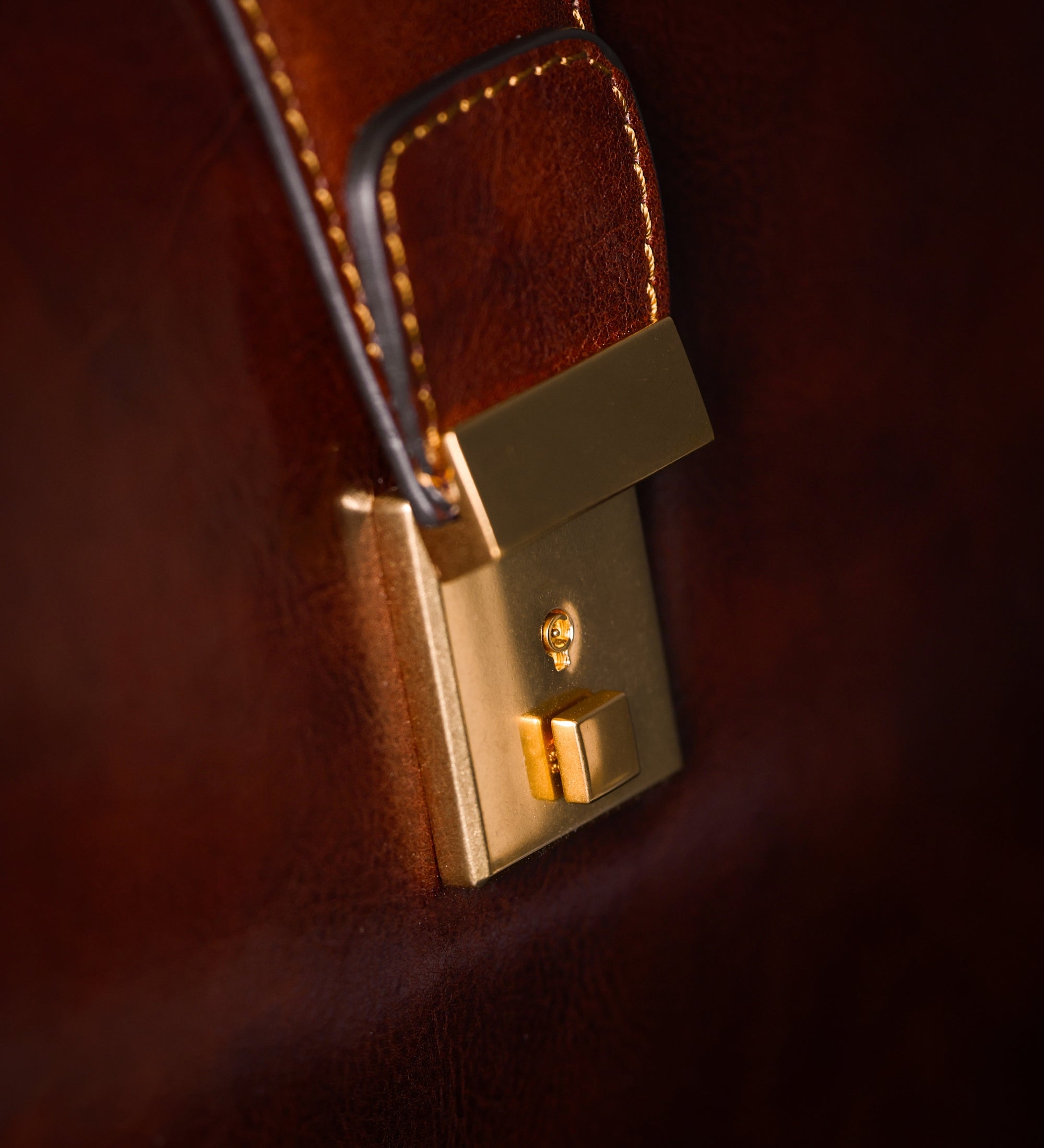 Duża skórzana teczka - The Firm