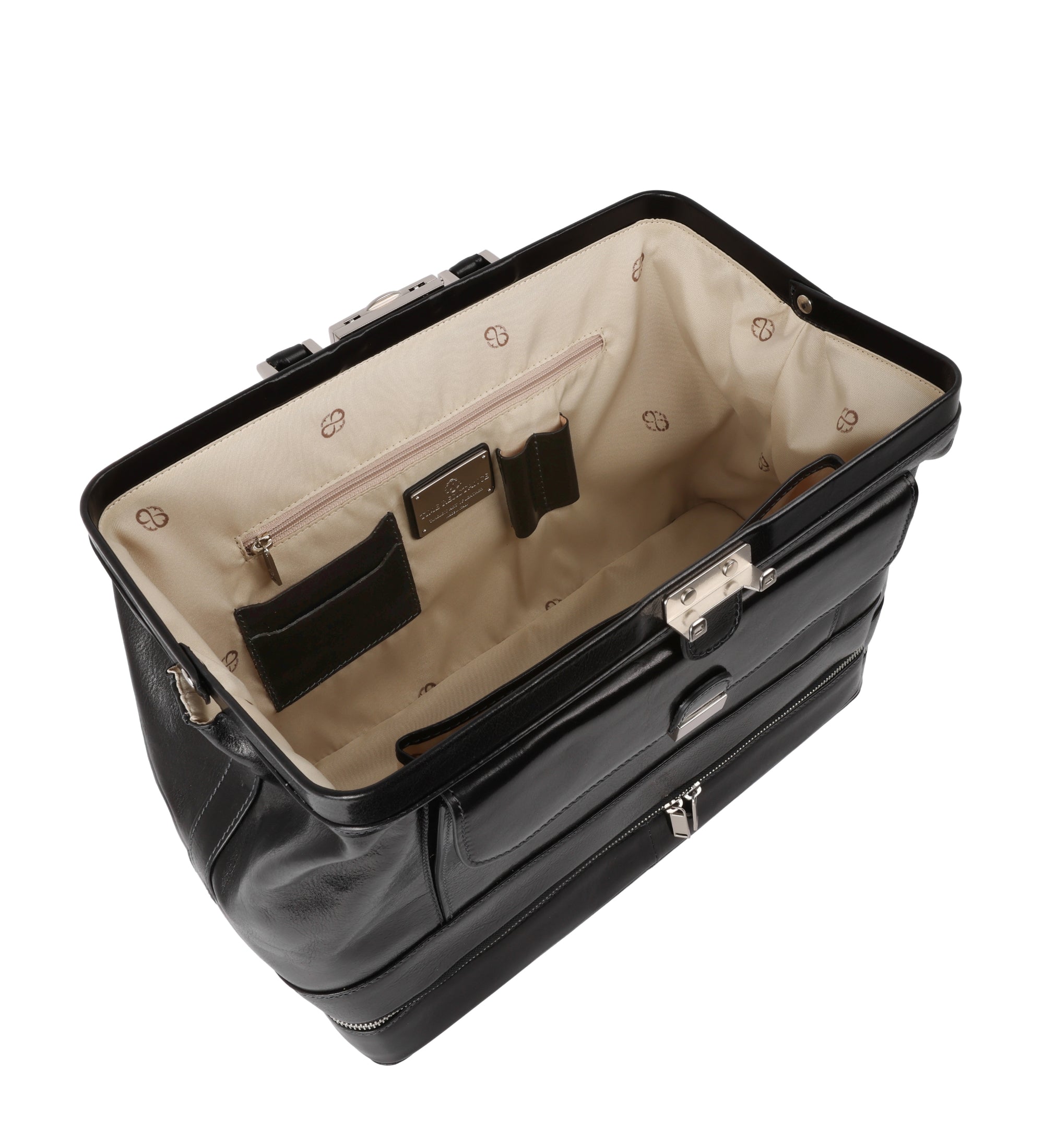 Duża włoska torba lekarska ze skóry - The Master and Margarita