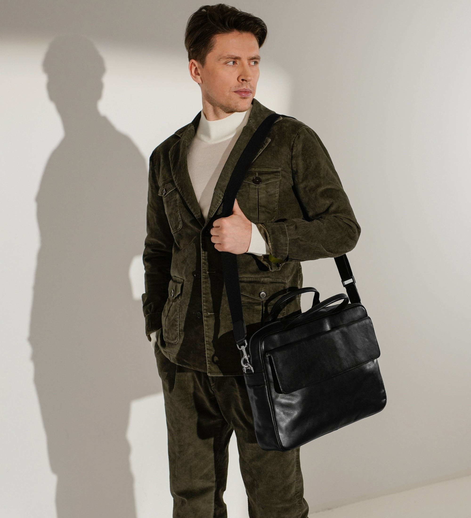 Skórzana teczka na laptopa - The Sheltering Sky