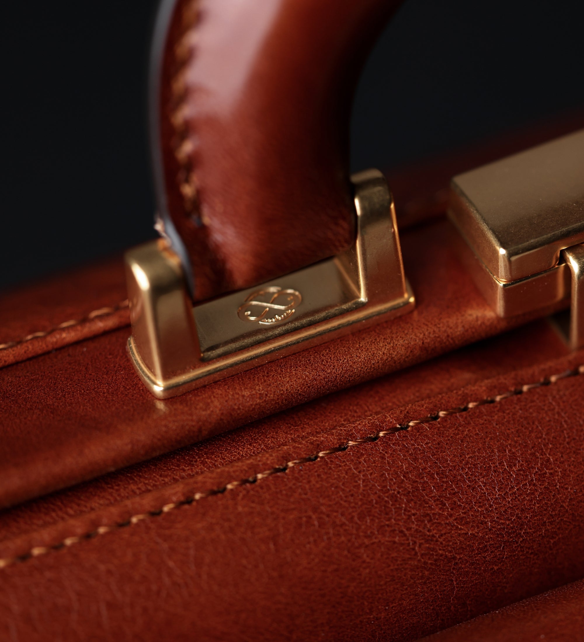 Duża włoska torba lekarska ze skóry - The Master and Margarita