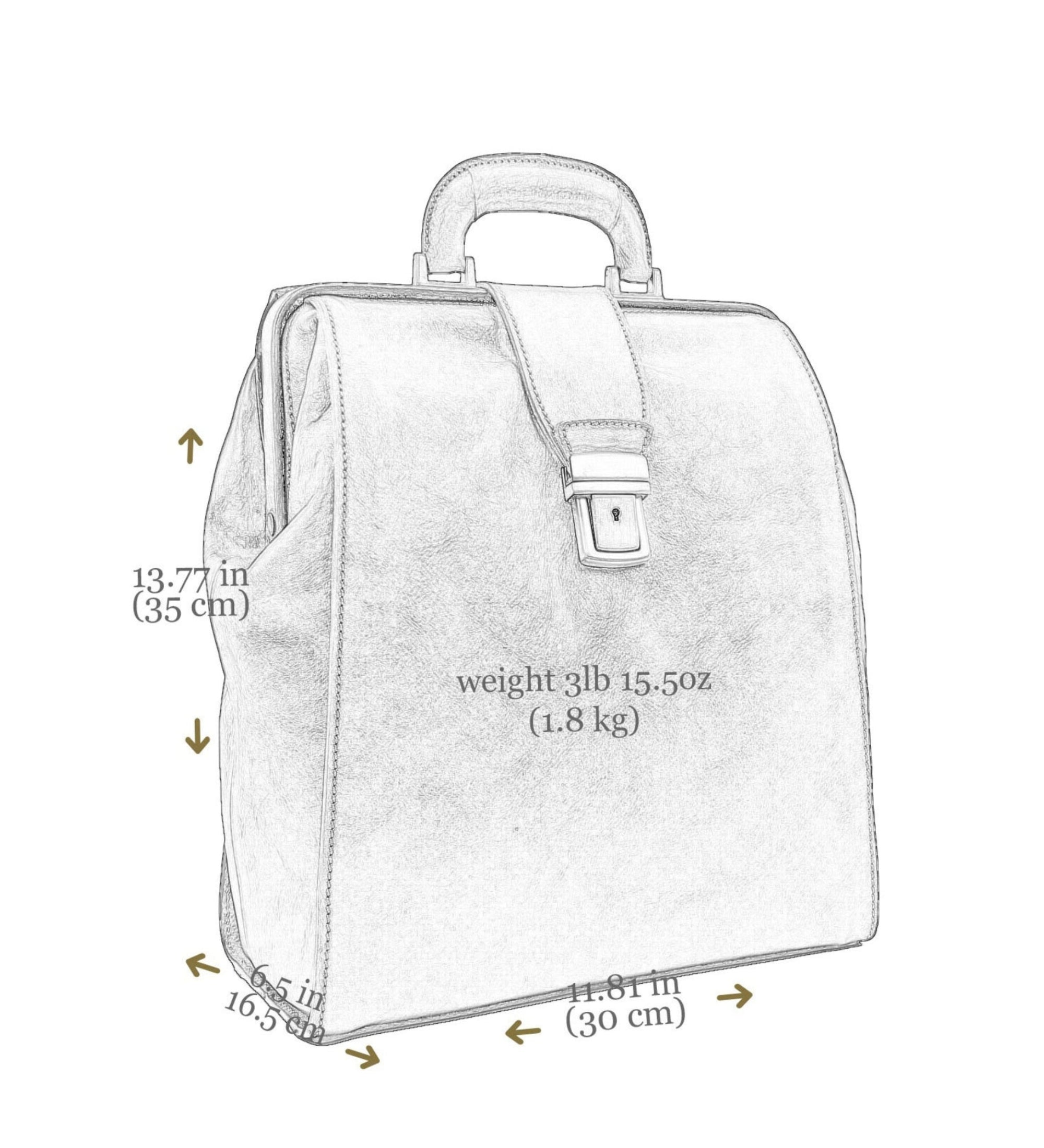 Plecak skórzany - A Brief Story of Time