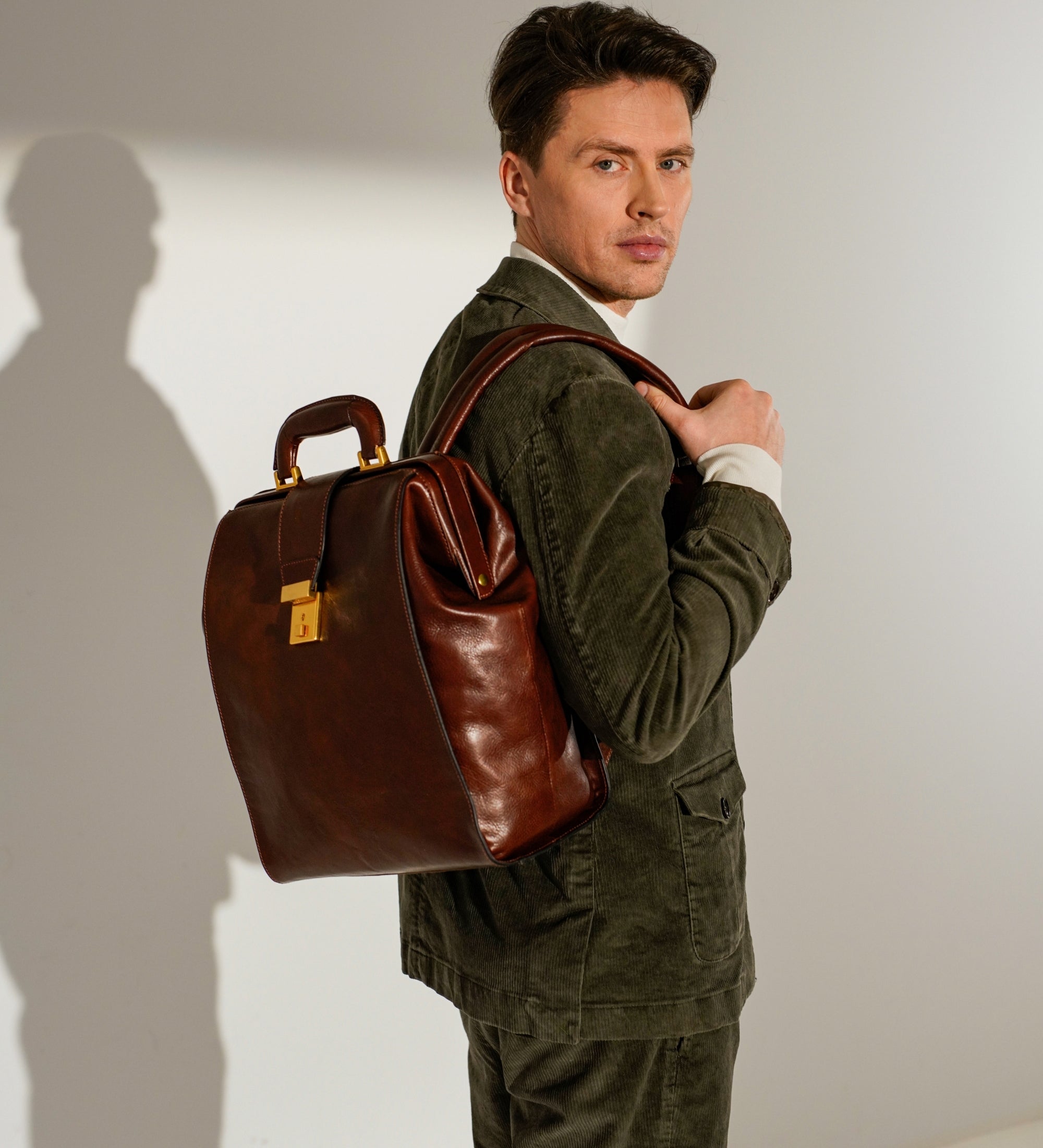 Plecak skórzany - A Brief Story of Time