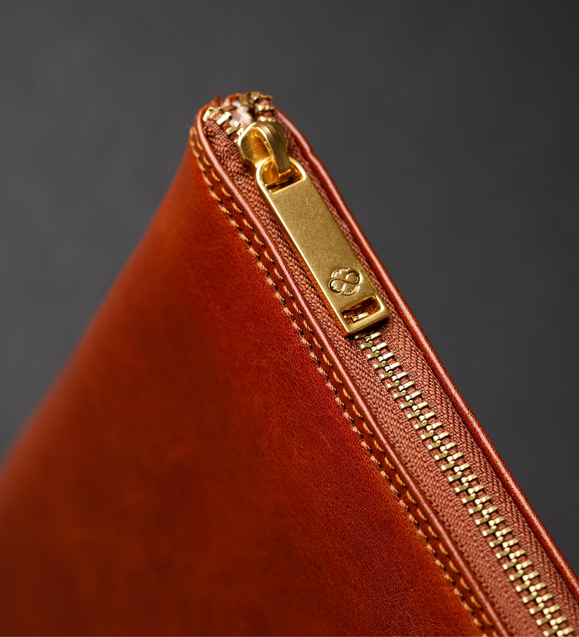 Duża skórzana kopertówka męska torebka - The Brothers Karamazov