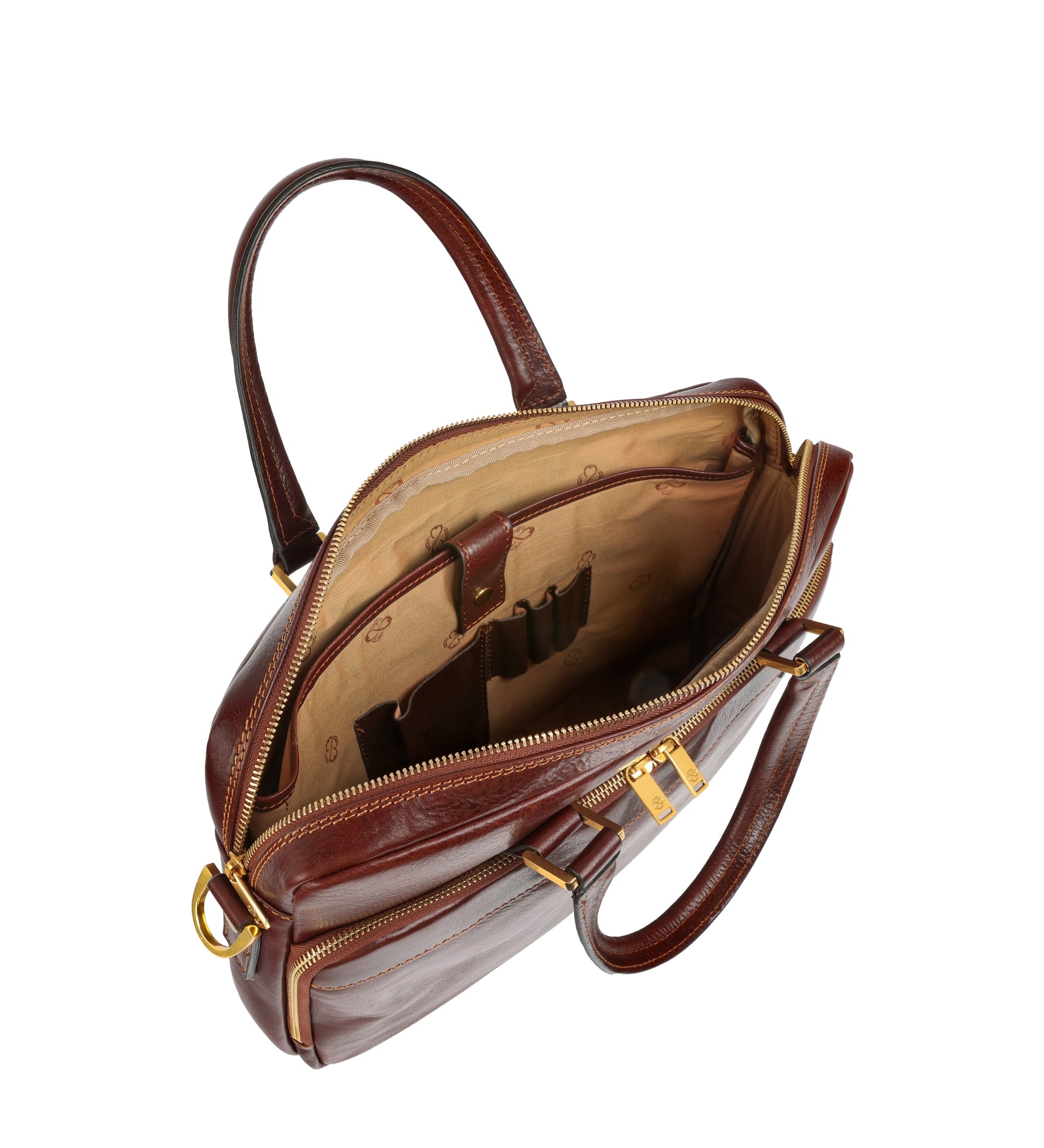 Skórzana teczka na laptopa - Orlando