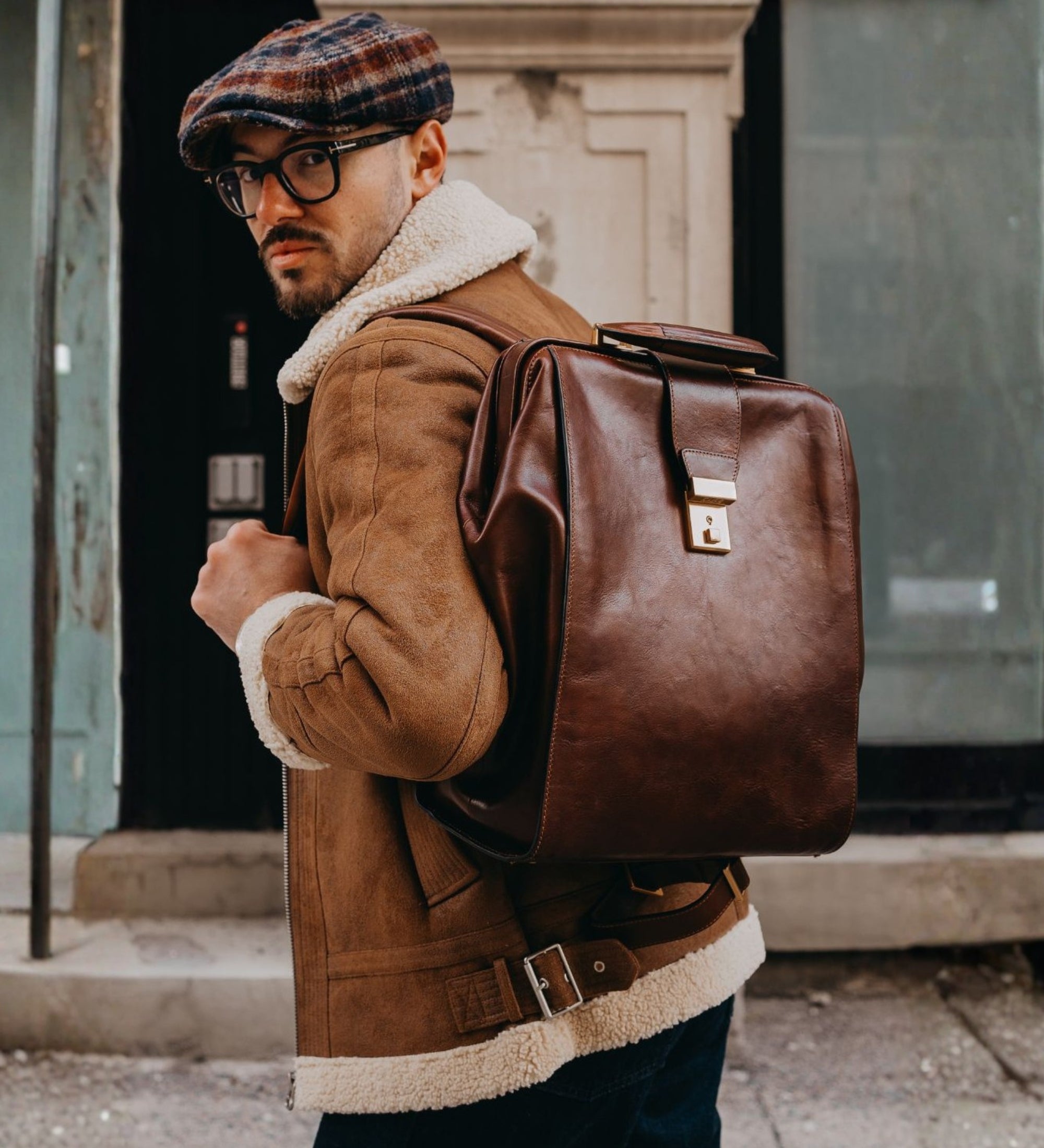 Plecak skórzany - A Brief Story of Time