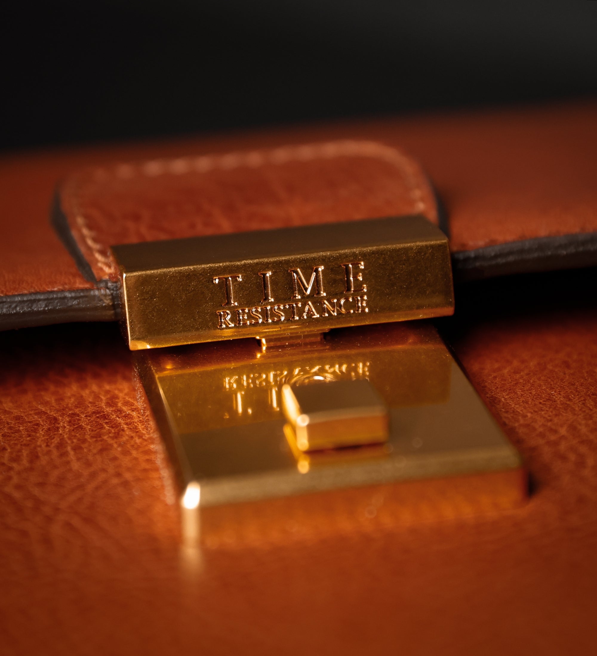 Duża skórzana teczka - Invisible Man