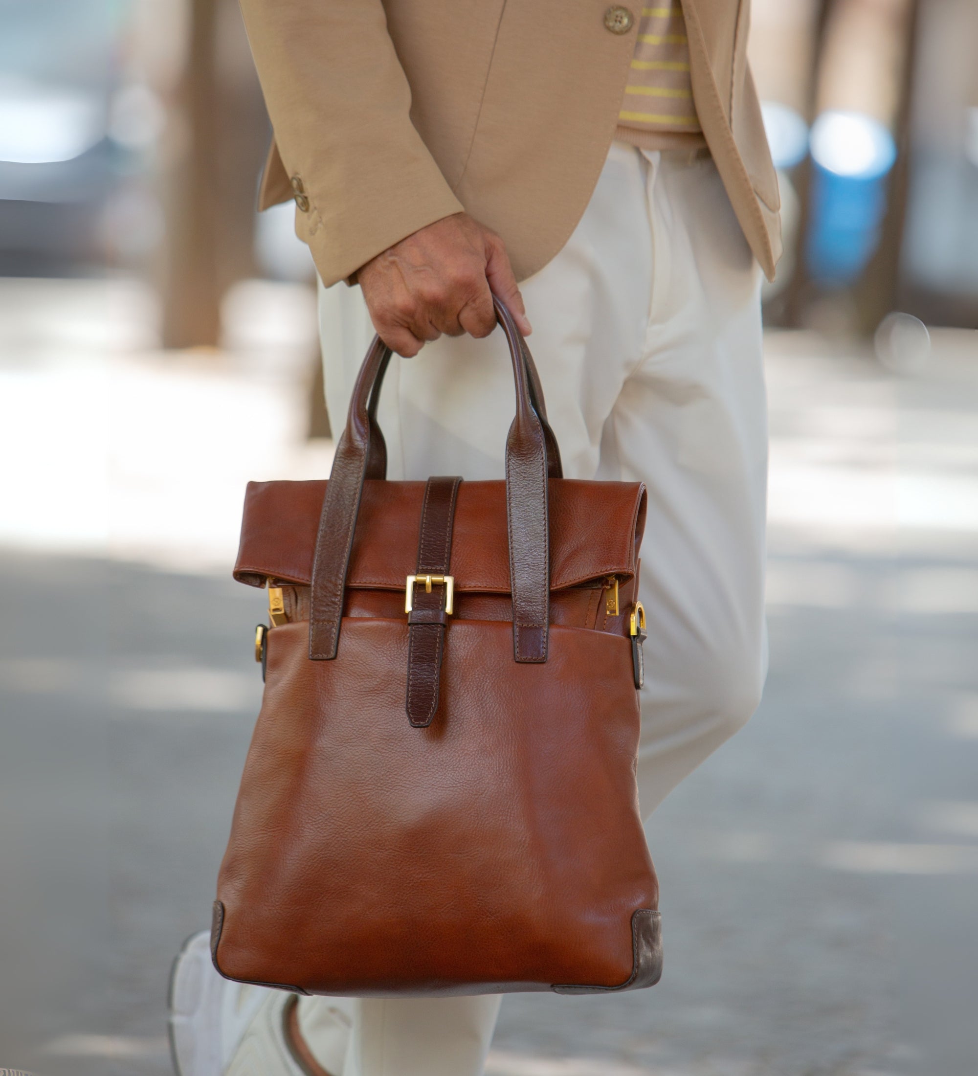 Skórzany plecak wielofunkcyjny - The Awakening