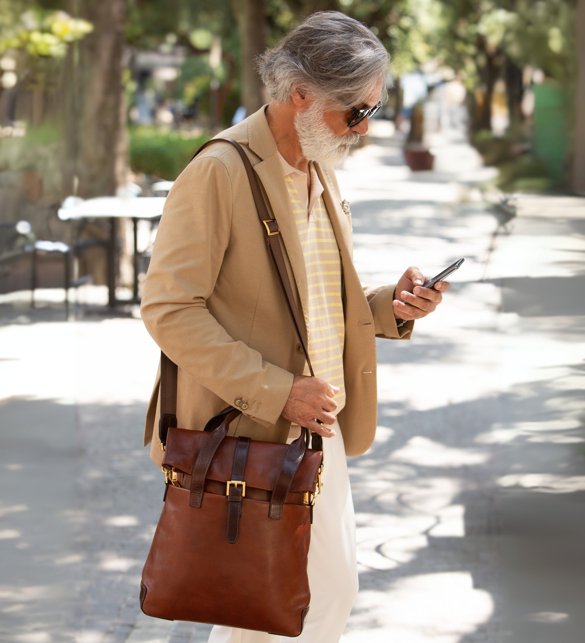 Skórzany plecak wielofunkcyjny - The Awakening