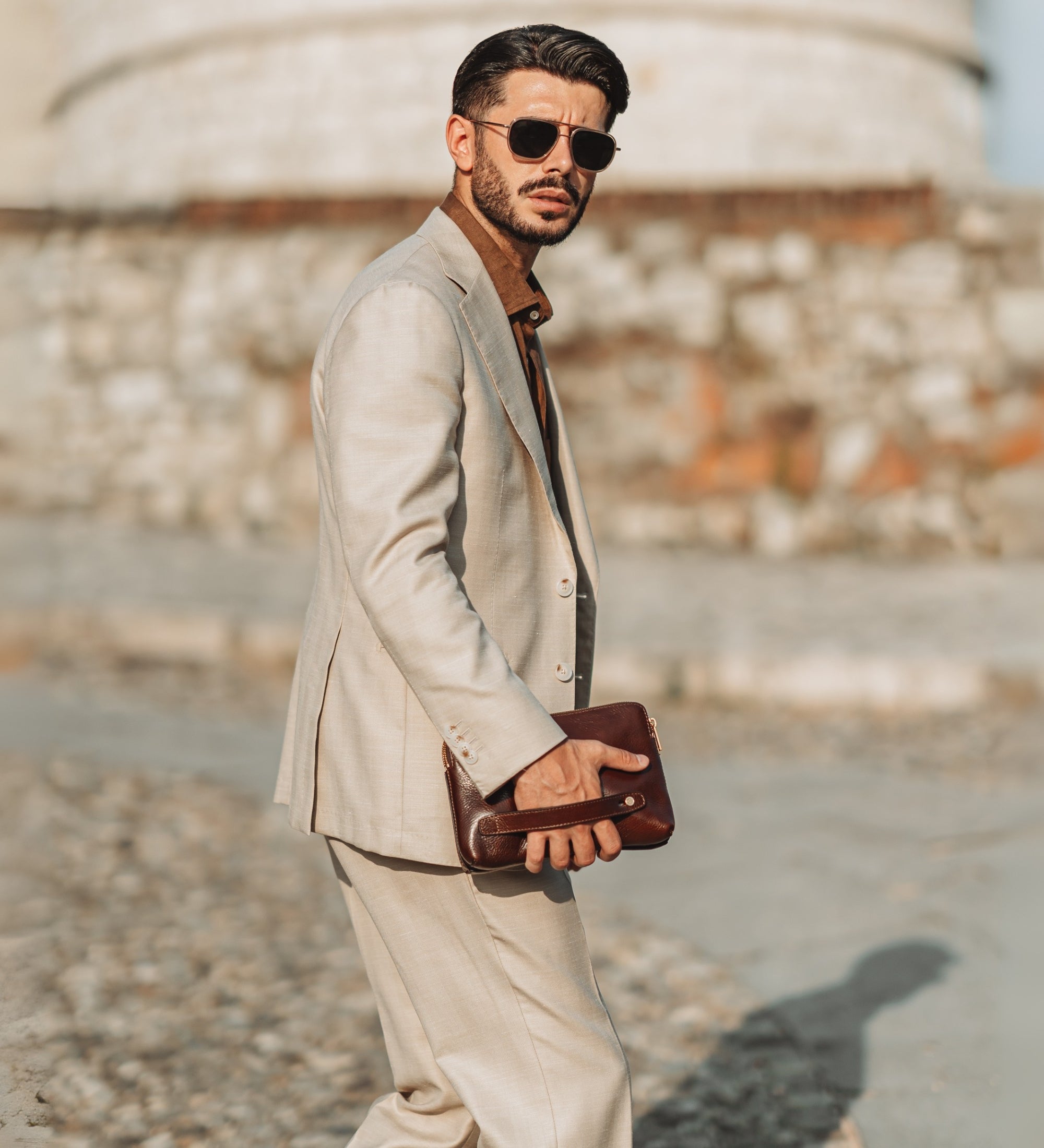 Skórzana kopertówka - Ulysses