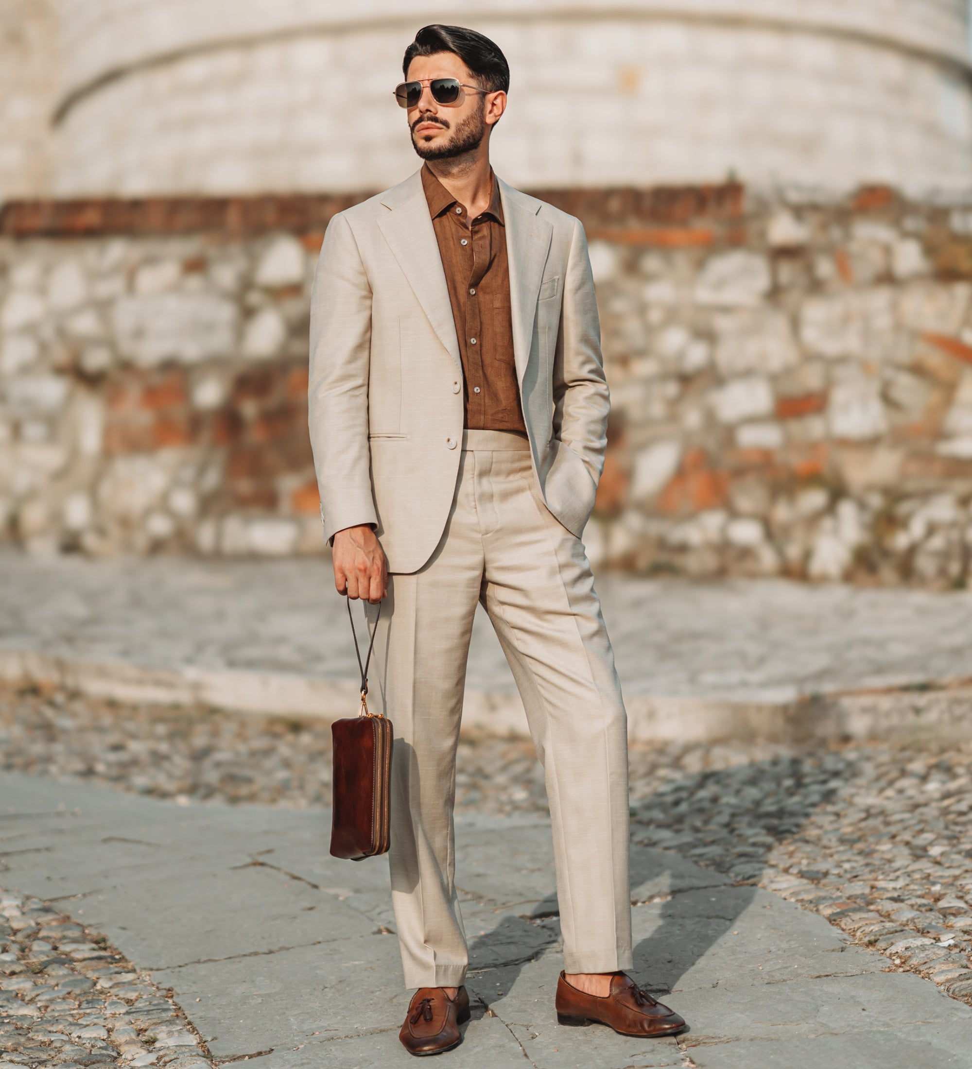 Skórzana kopertówka - Ulysses