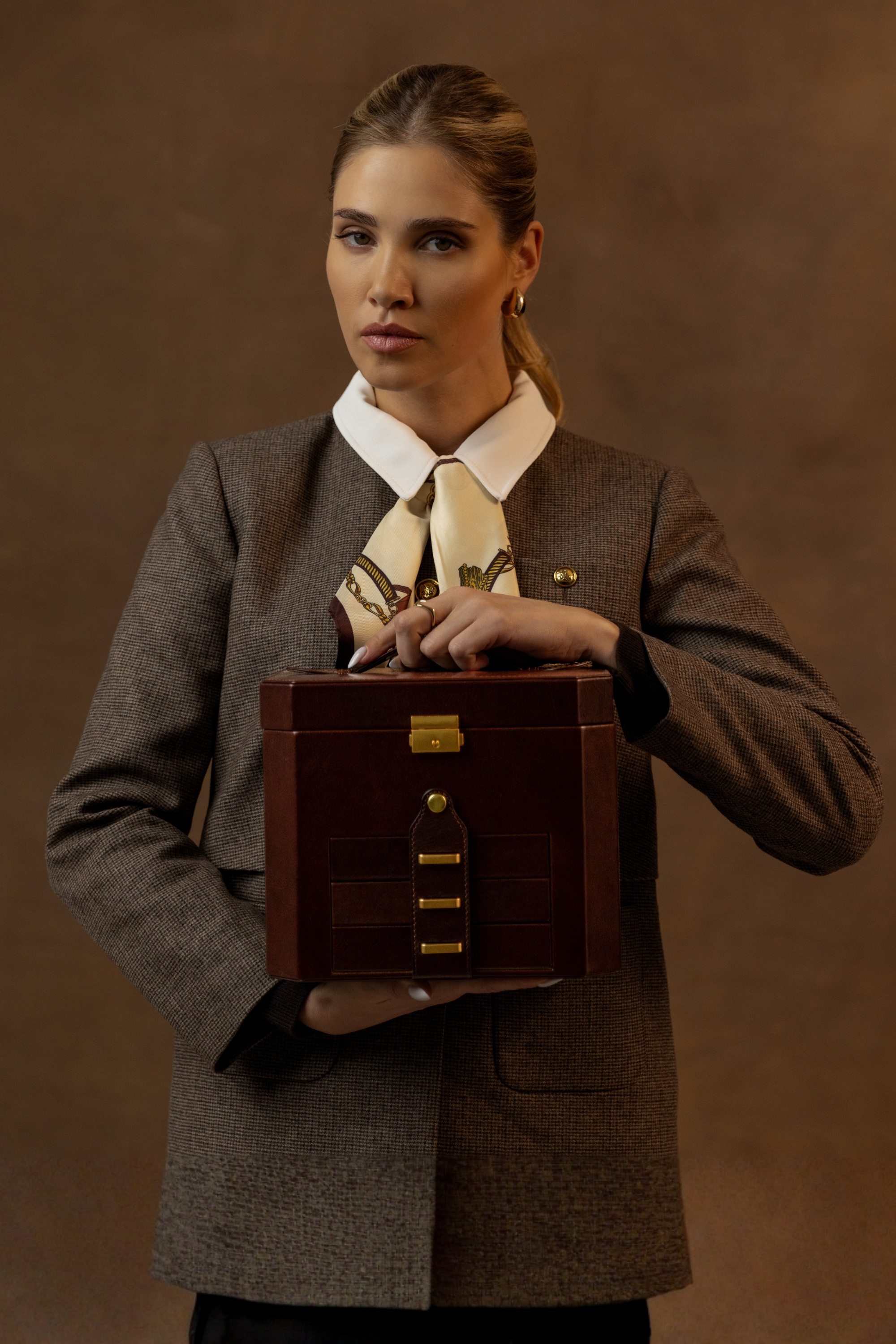 Damskie szkatułki na biżuterię